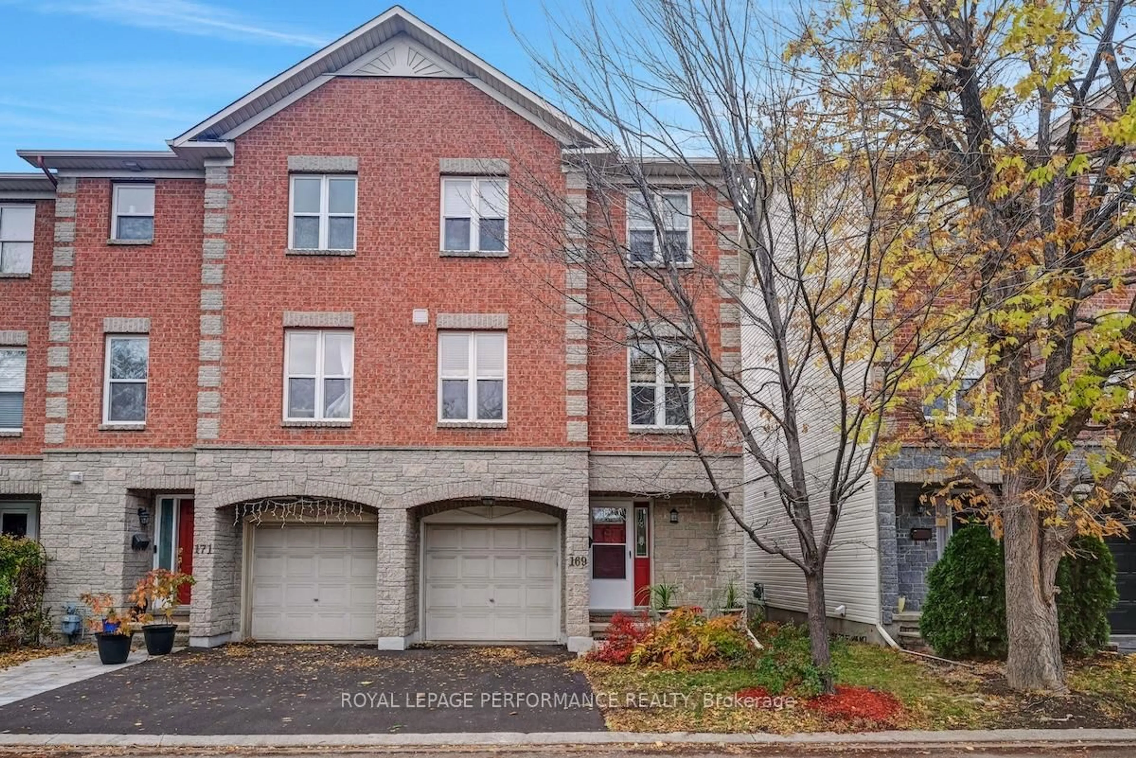 Home with brick exterior material, street for 169 Arcola Private, Ottawa Ontario K1K 4W9