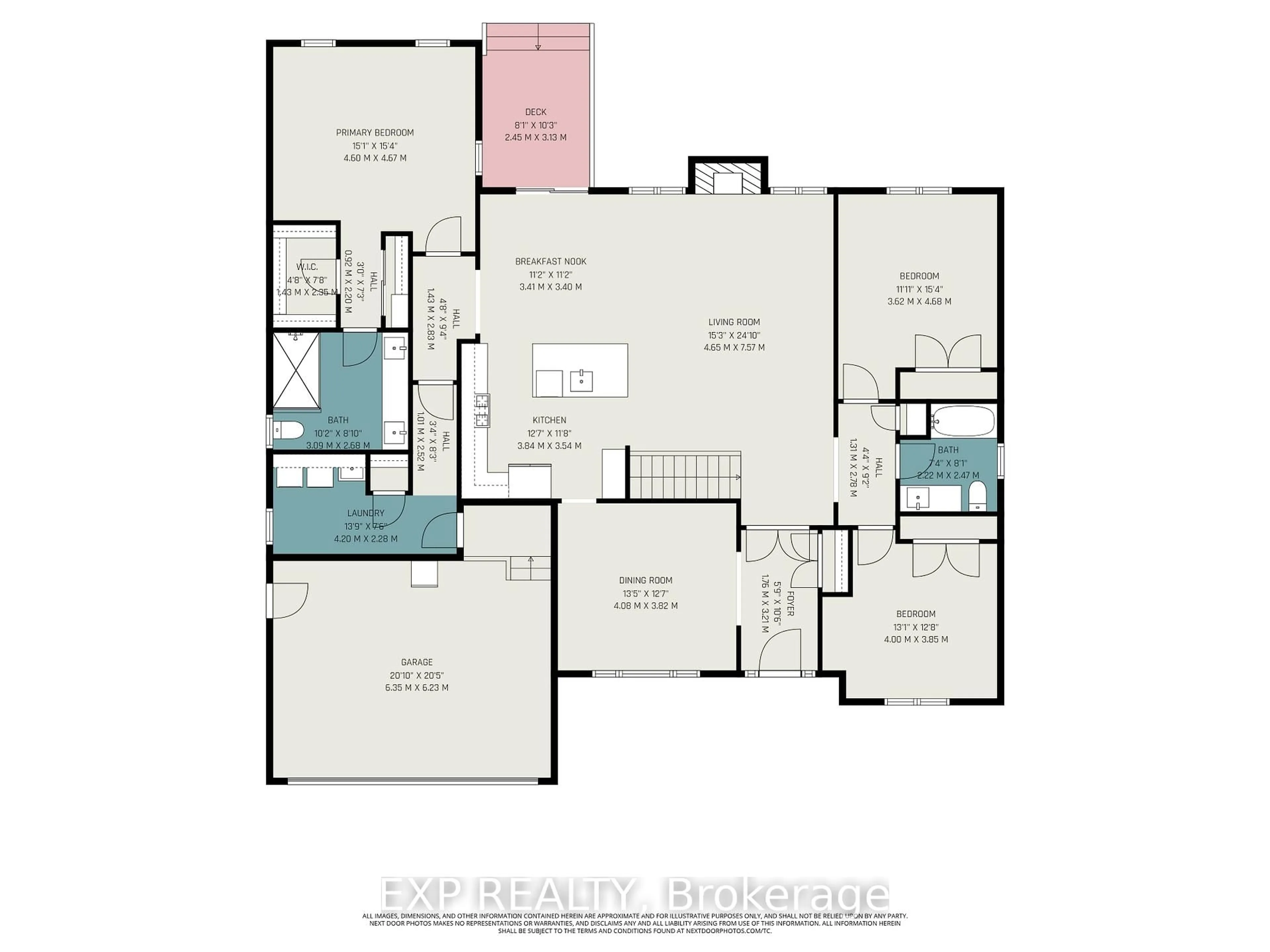 Floor plan for 66 Bald Eagle Cres, Richmond Ontario K0A 2Z0