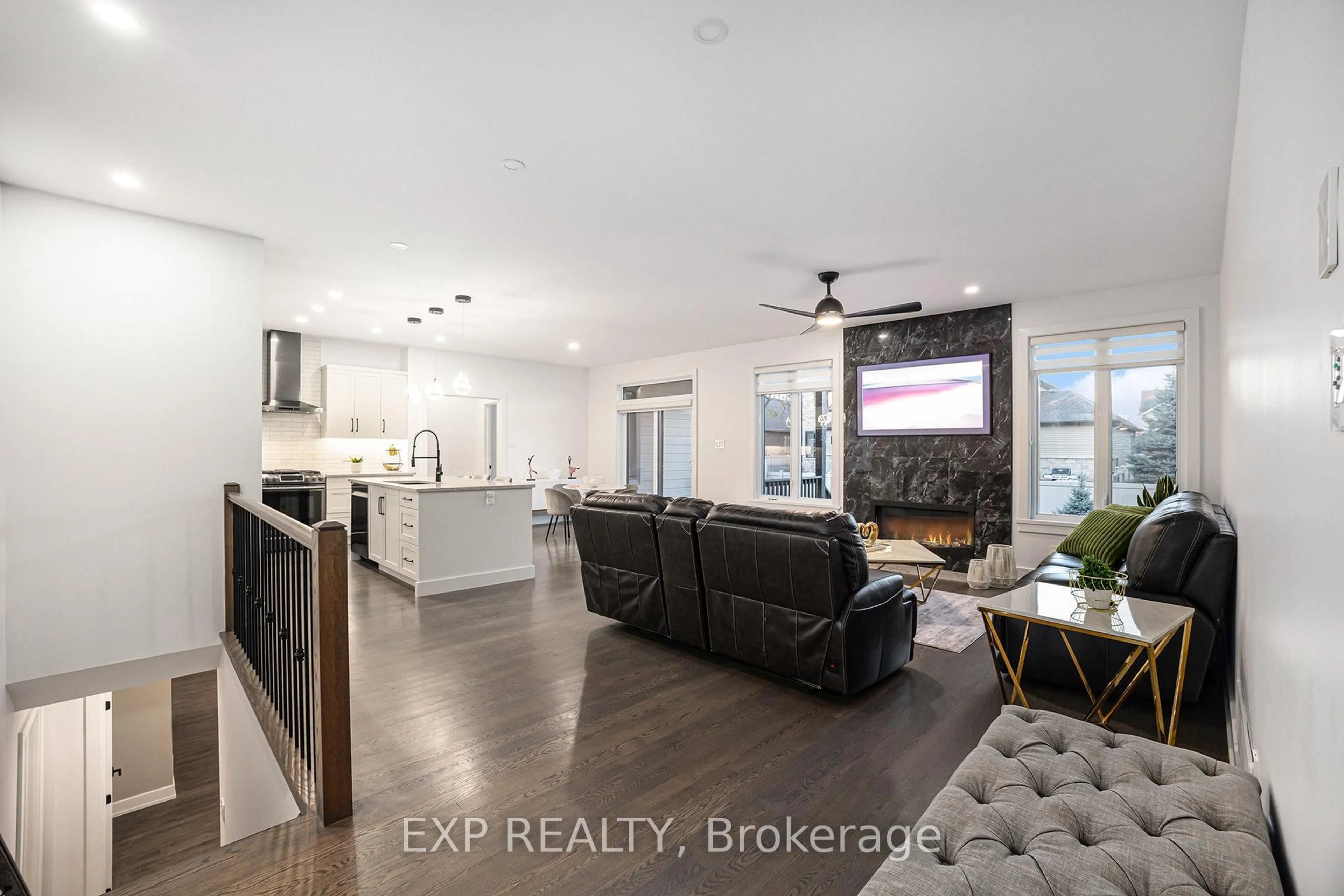 Open concept kitchen, ceramic/tile floor for 66 Bald Eagle Cres, Richmond Ontario K0A 2Z0