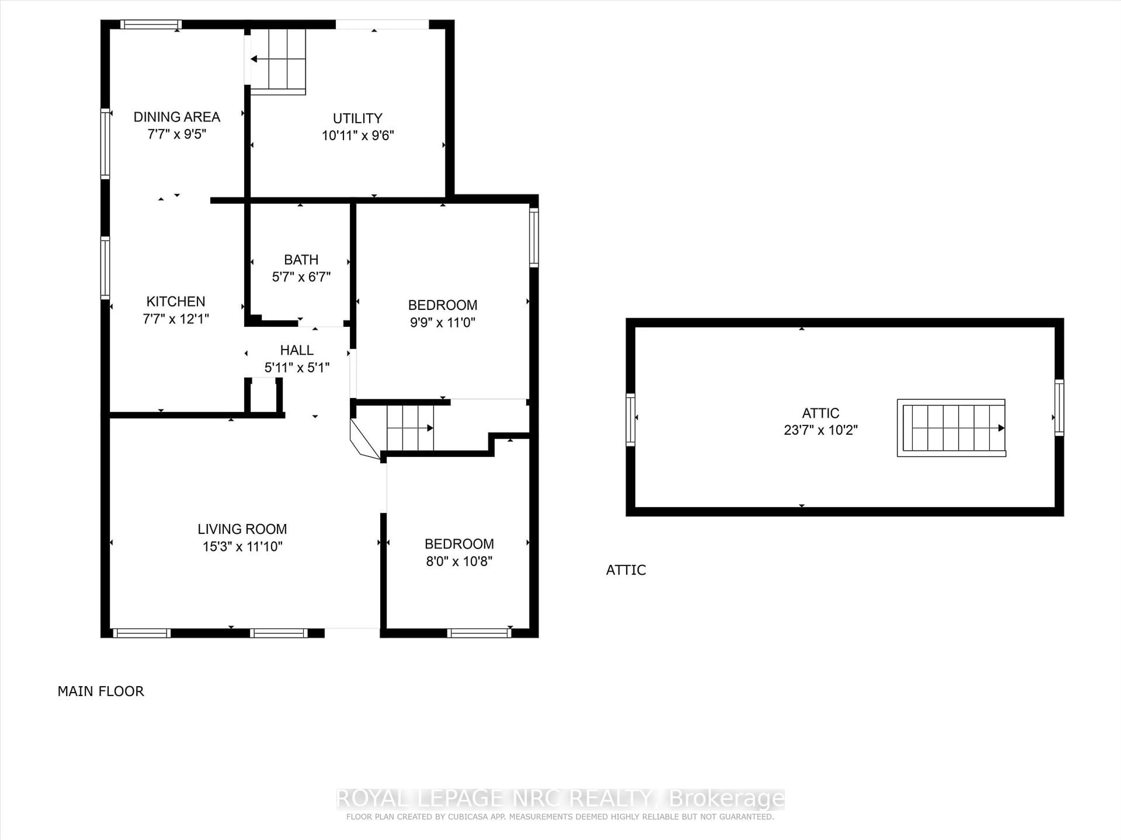 Floor plan for 18 Cosby Ave, St. Catharines Ontario L2M 5R4