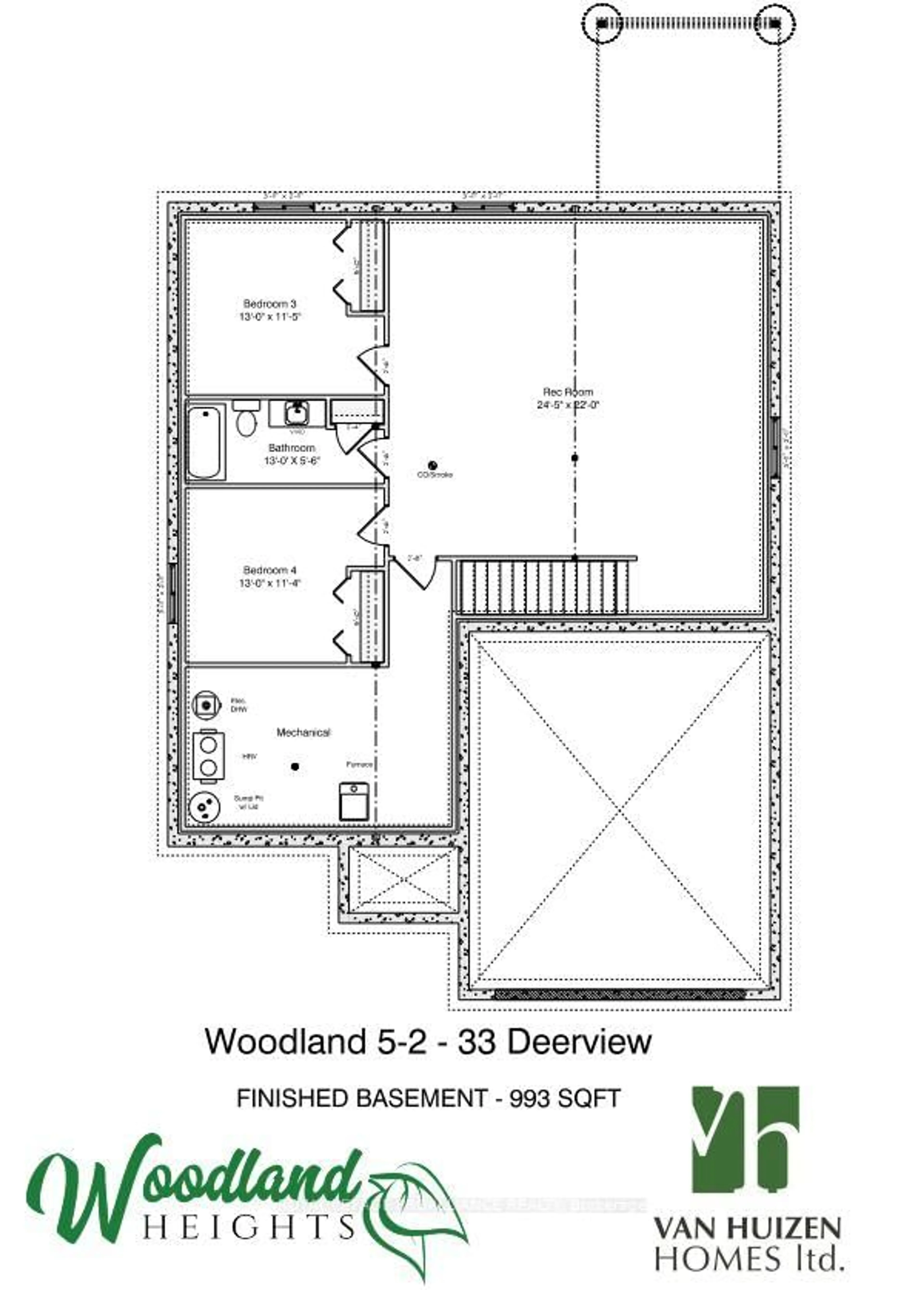 Floor plan for 33 Deerview Dr, Ingleside Ontario K8V 5P4