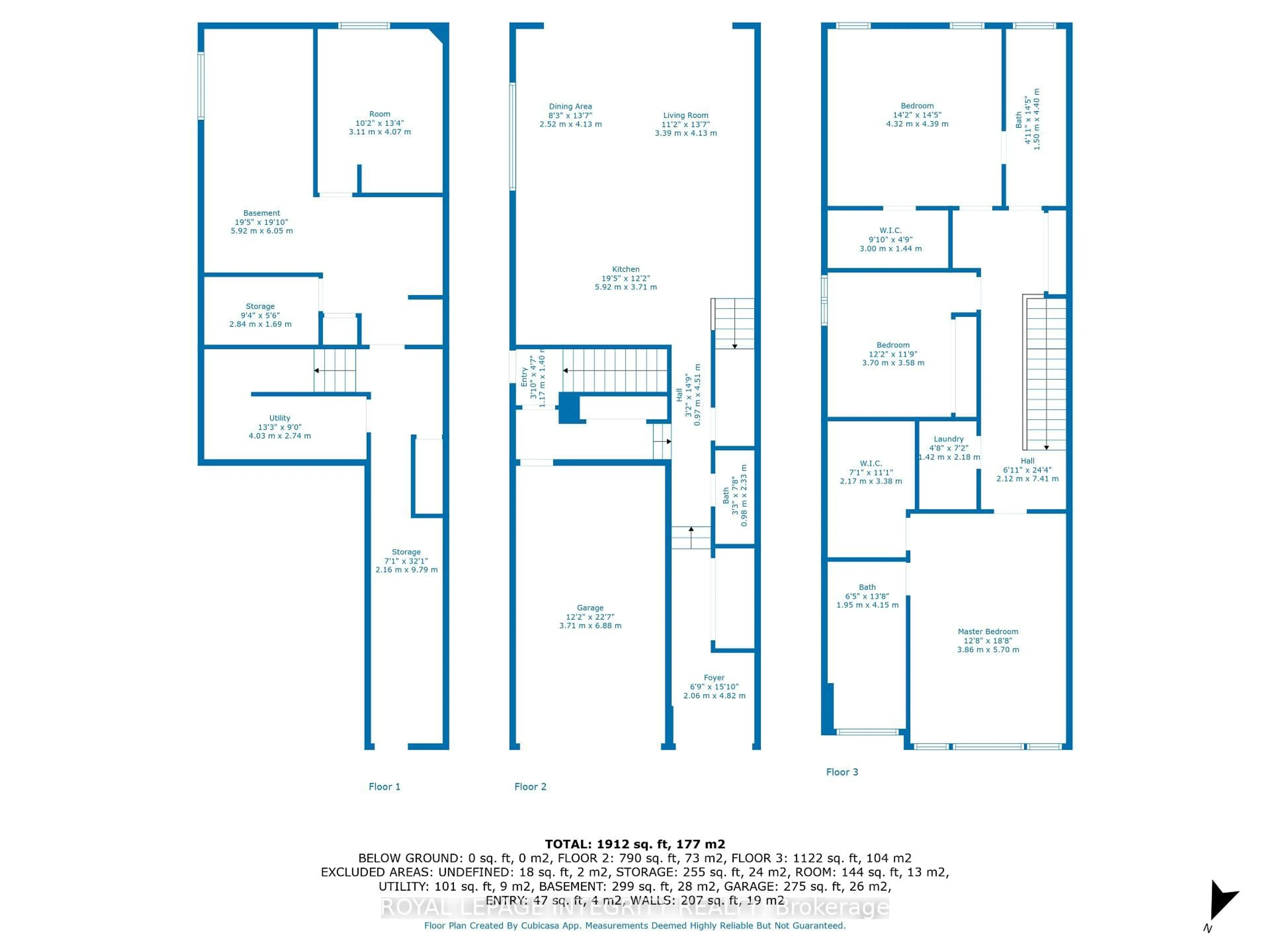 Floor plan for 266 Currell Ave, Ottawa Ontario K1Z 7J6