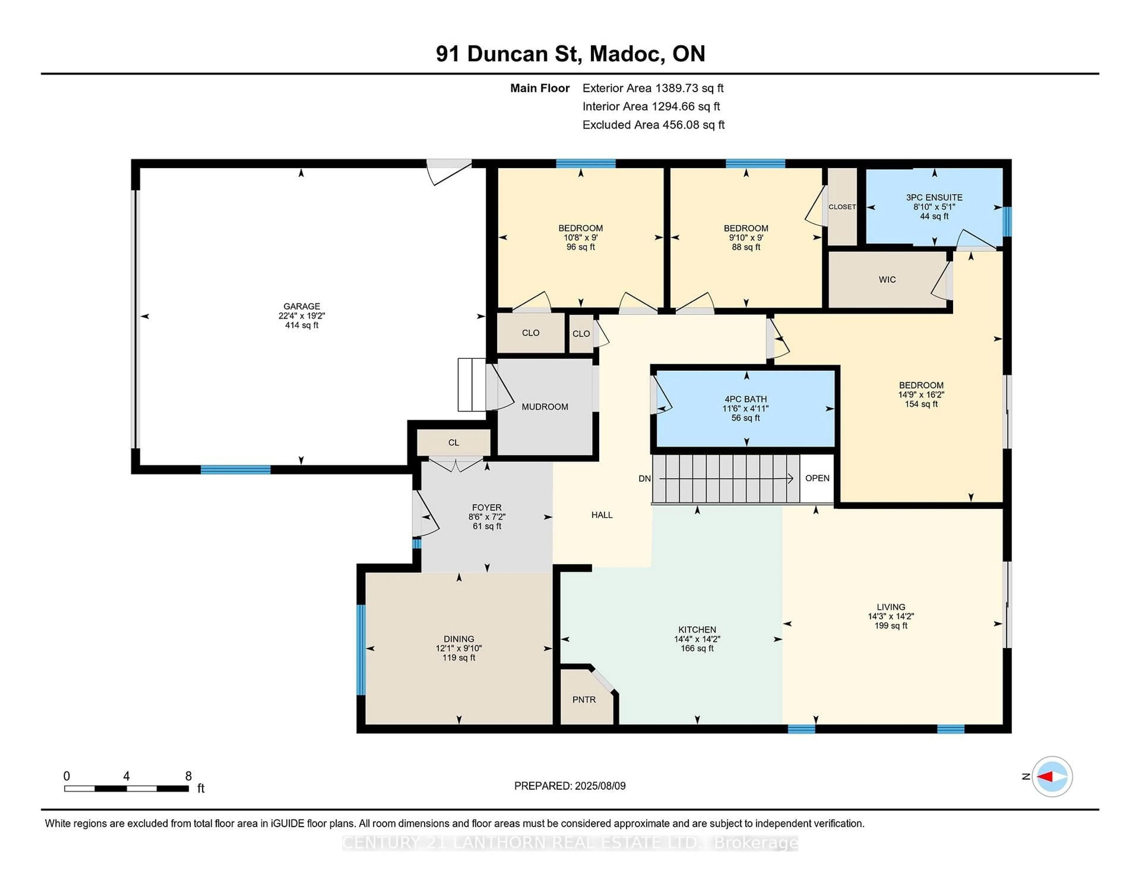 Floor plan for 91 Duncan St, Madoc Ontario K0K 2K0