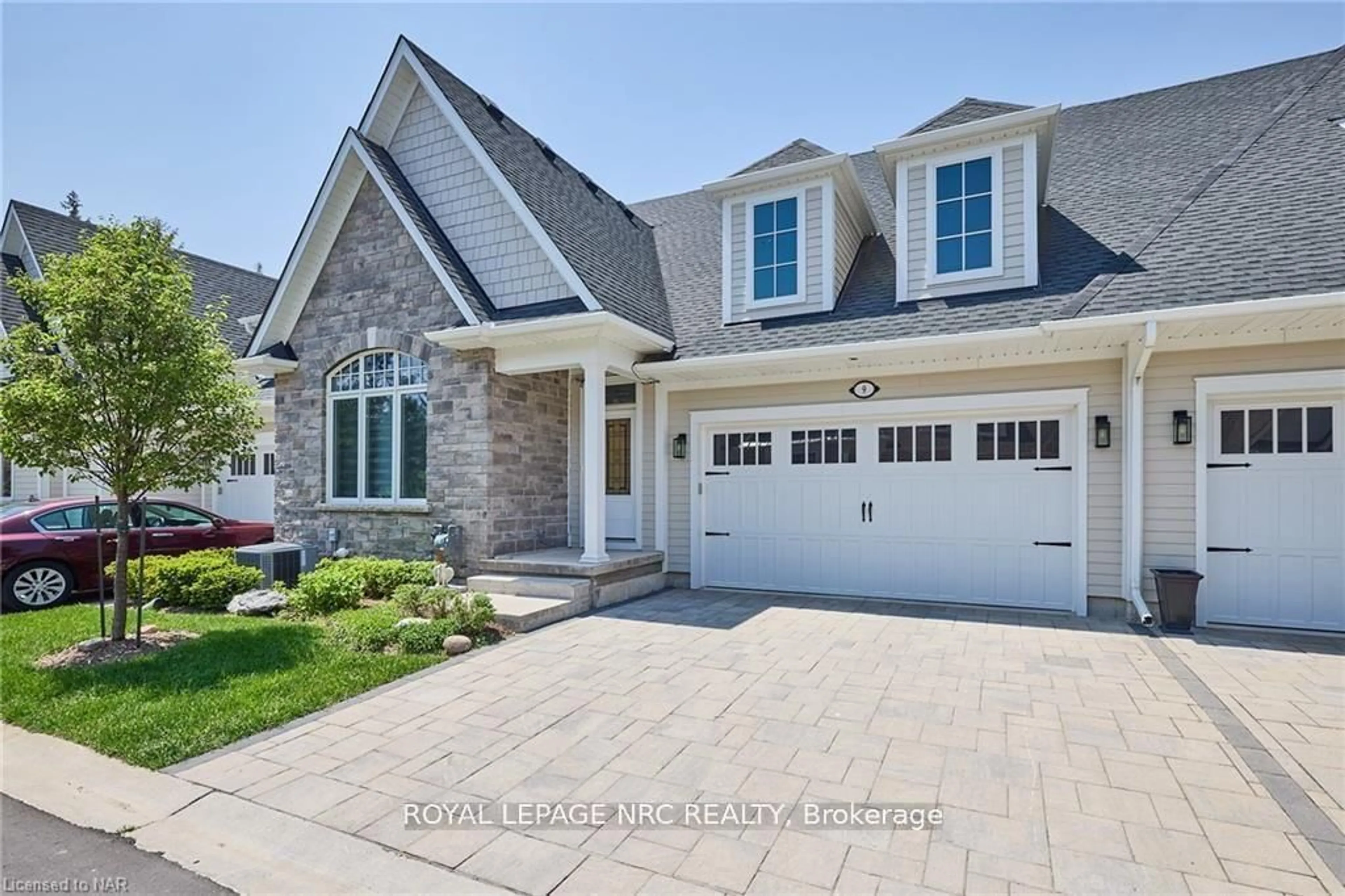 Home with brick exterior material, street for 9 Sassafras Row, Fort Erie Ontario L0S 1N0