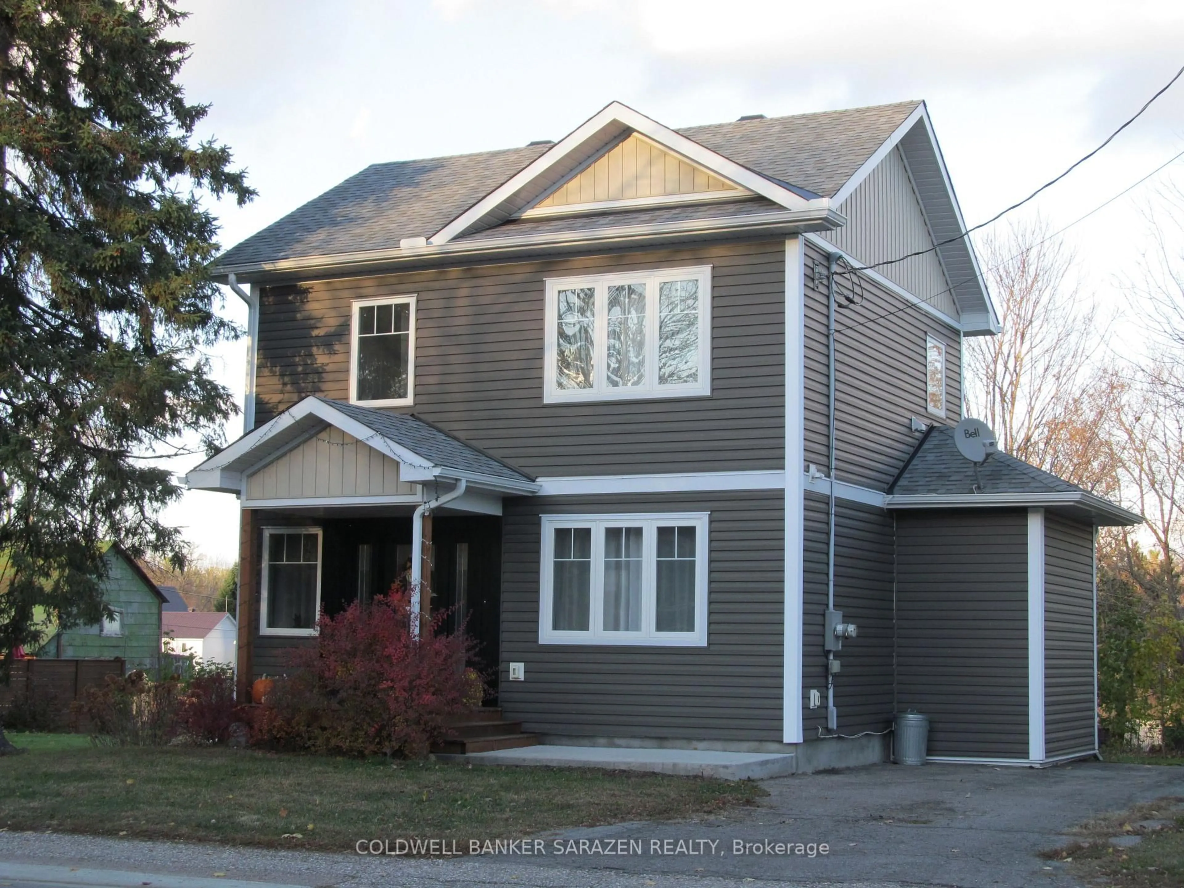 Home with vinyl exterior material, street for 20 Burnstown Rd, White Lake Ontario K0A 3L0