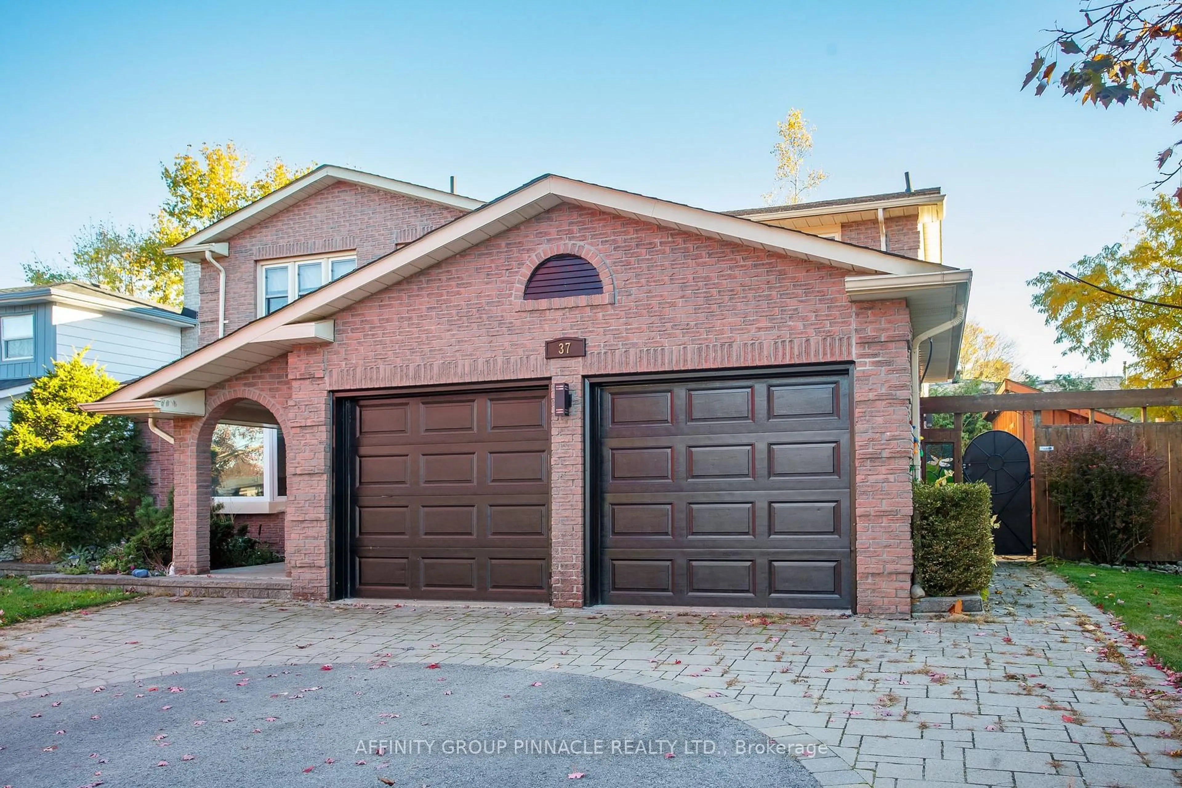 Home with brick exterior material, street for 37 Parkway Ave, Kawartha Lakes Ontario K9V 5J7