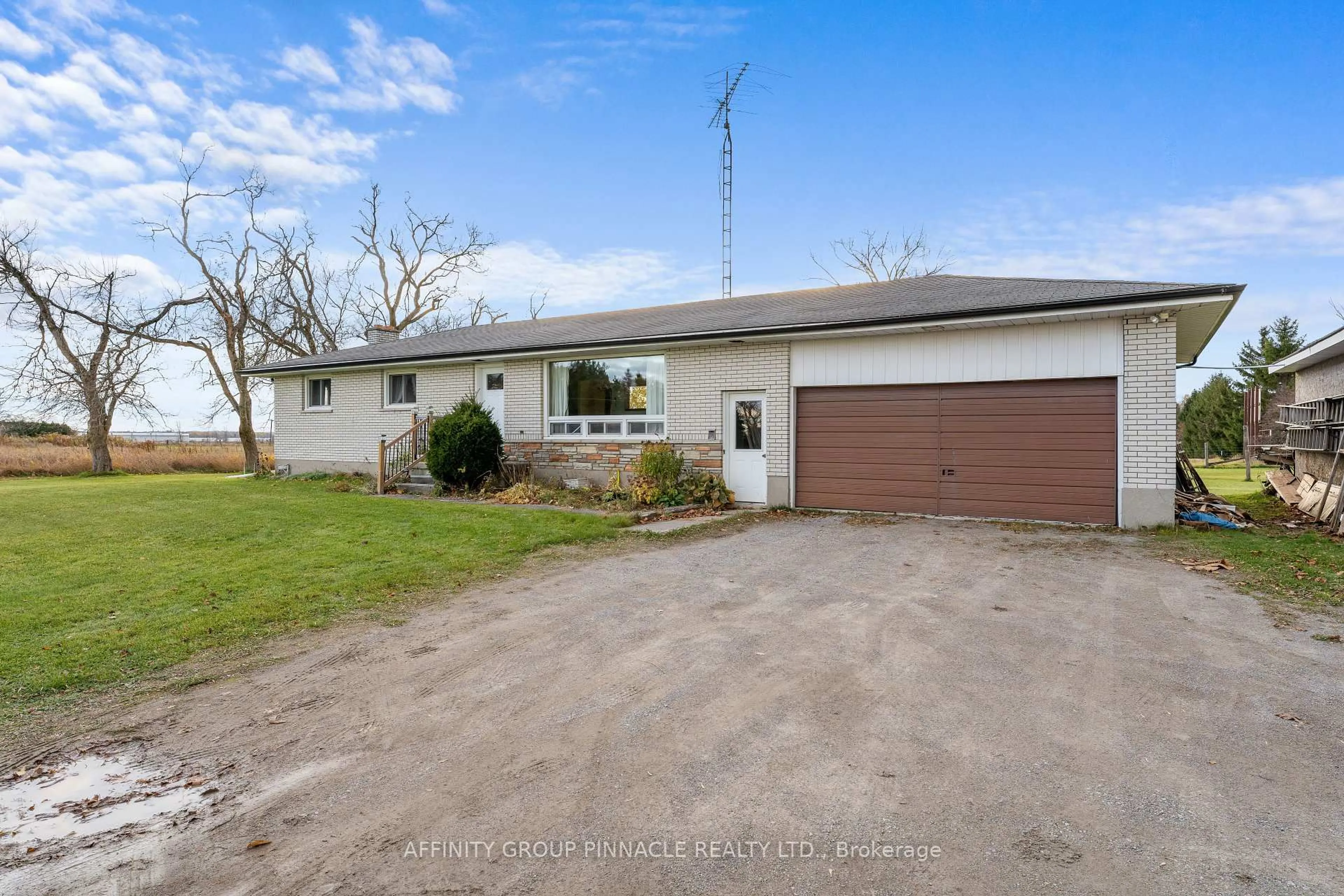 A pic from outside/outdoor area/front of a property/back of a property/a pic from drone, street for 2591 35 Highway, Kawartha Lakes Ontario K9V 4R4