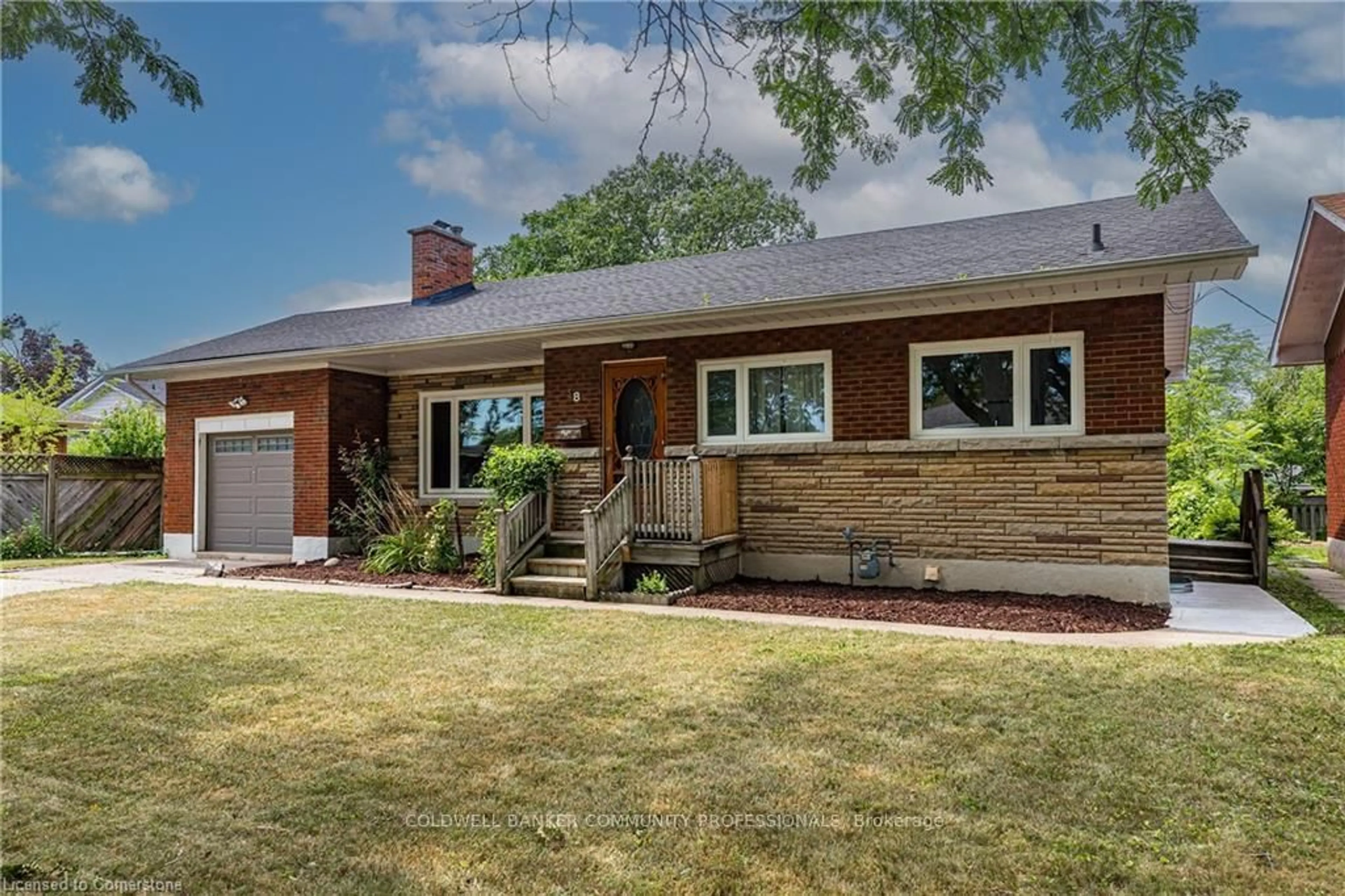Home with brick exterior material, street for 18 Masterson Dr, St. Catharines Ontario L2T 3P1