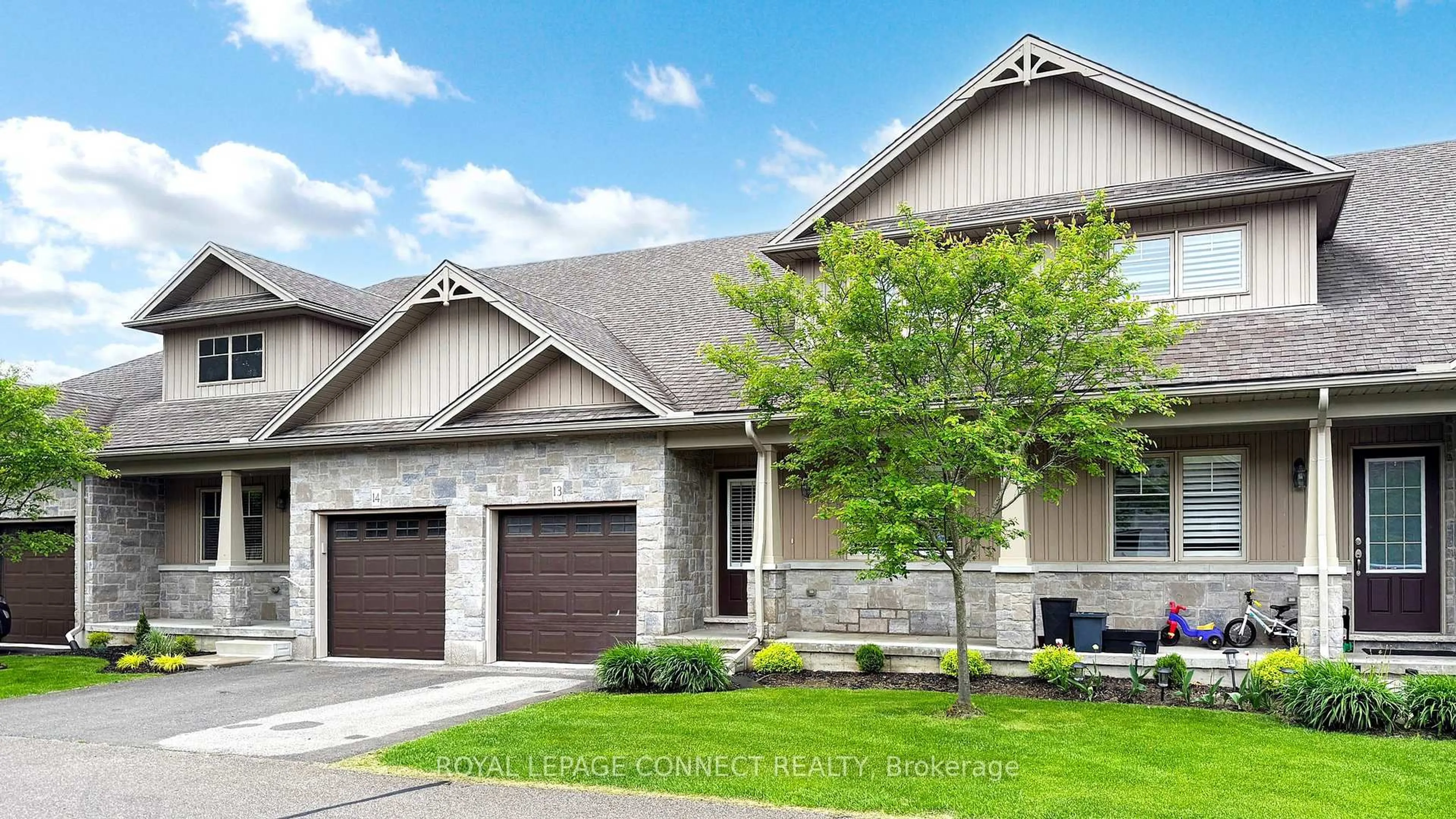 Home with brick exterior material, street for 11 Harvest Lane #13, Norfolk Ontario N4B 0A4