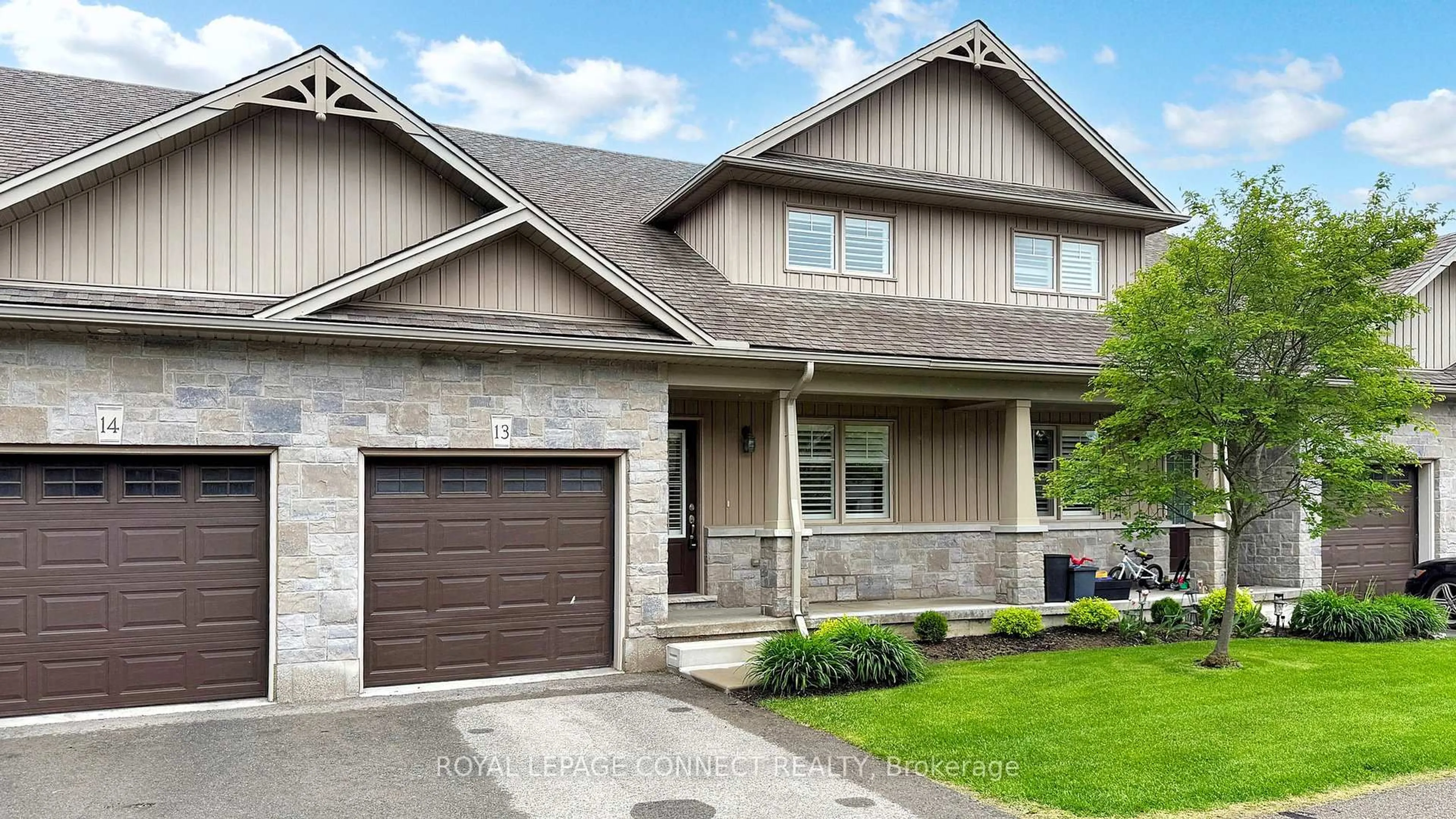 Home with brick exterior material, street for 11 Harvest Lane #13, Norfolk Ontario N4B 0A4