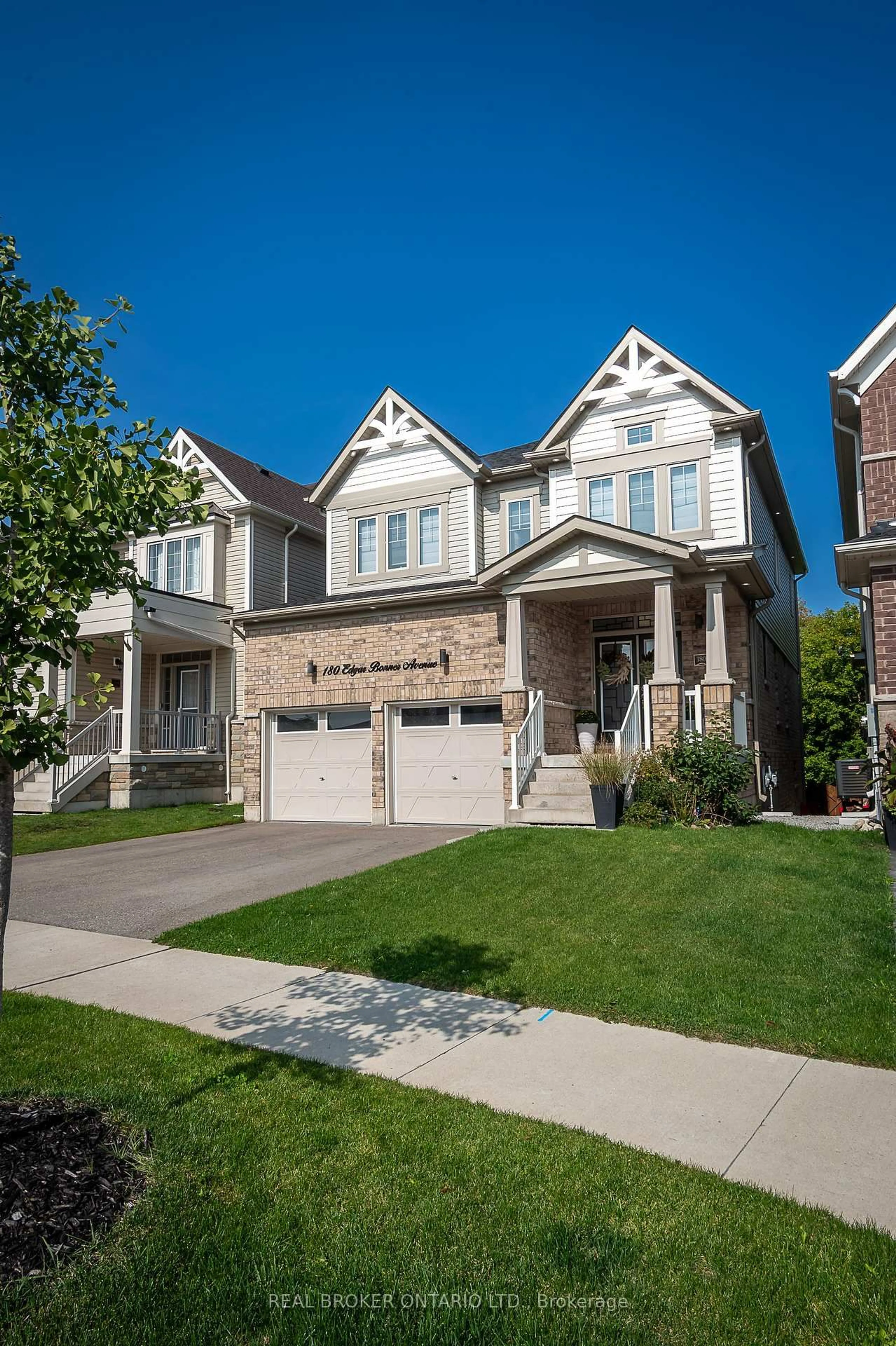 Home with brick exterior material, street for 180 Edgar Bonner Ave, Guelph/Eramosa Ontario N0B 2K0