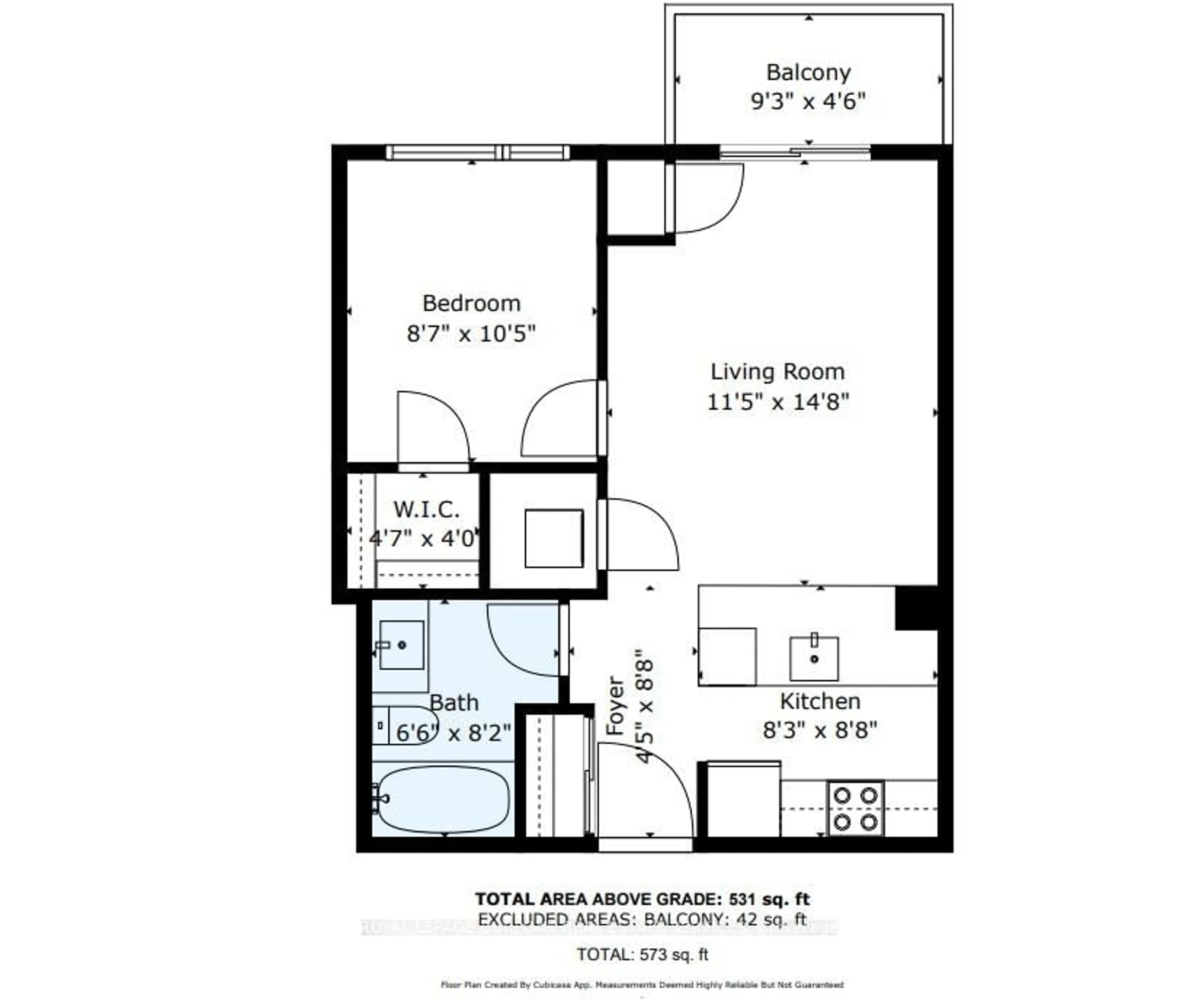 Floor plan for 470 Dundas St #114, Hamilton Ontario L8B 2A6