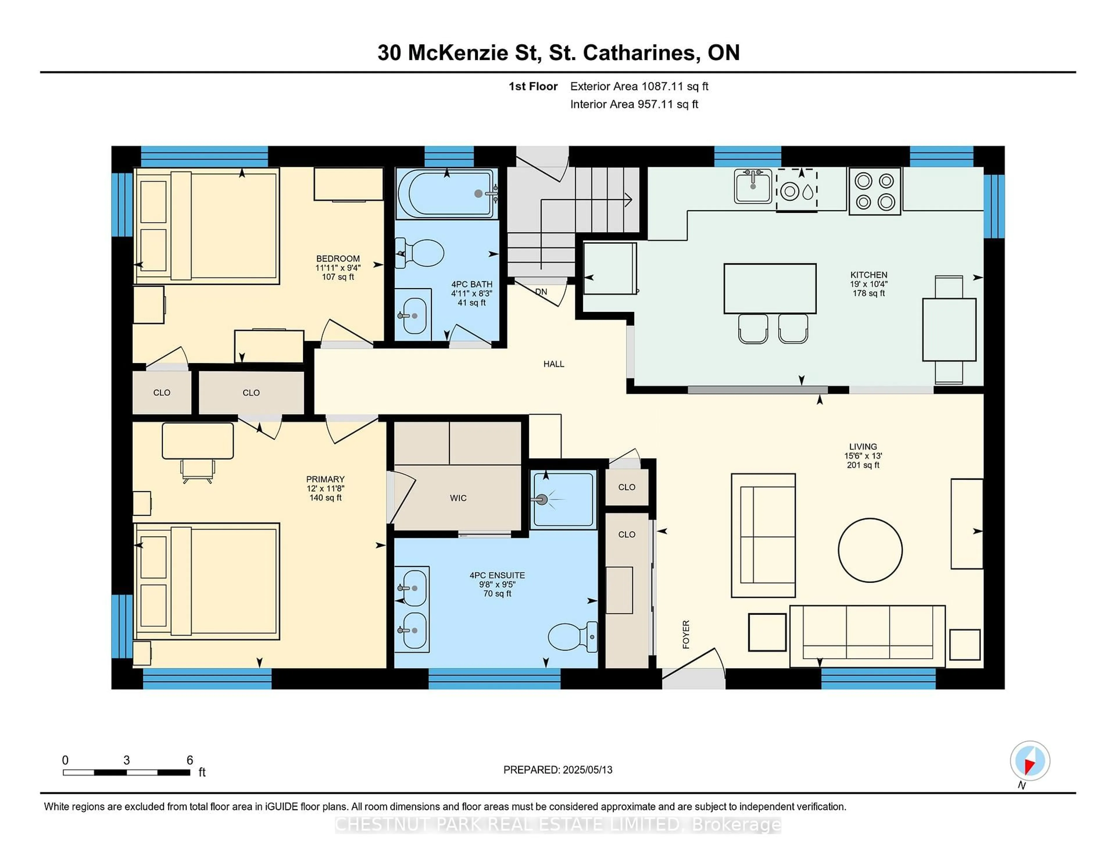 Floor plan for 30 Mckenzie St, St. Catharines Ontario L2M 2N1