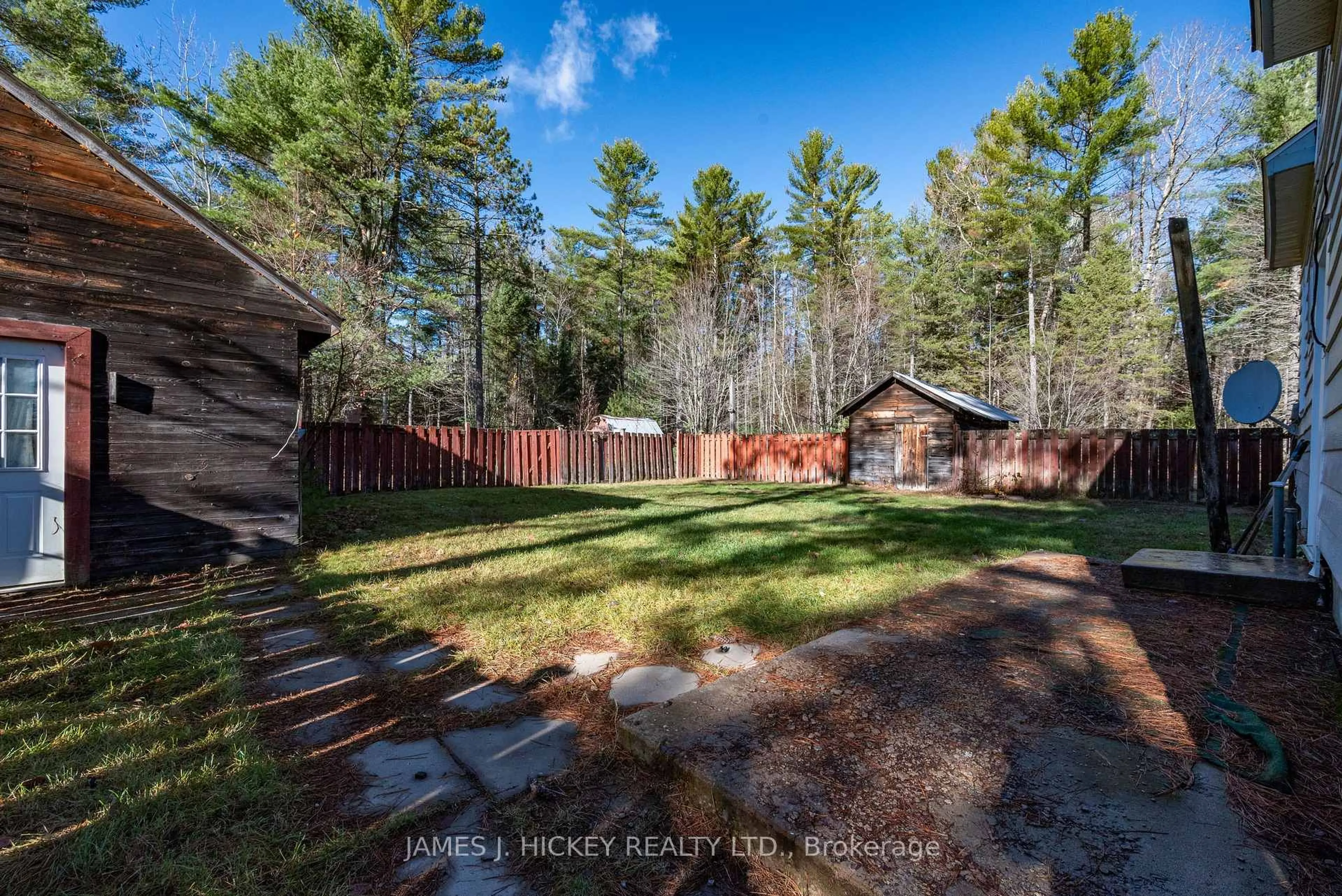A pic from outside/outdoor area/front of a property/back of a property/a pic from drone, forest/trees view for 32359 Hwy 17 Highway, Deep River Ontario K0J 1P0