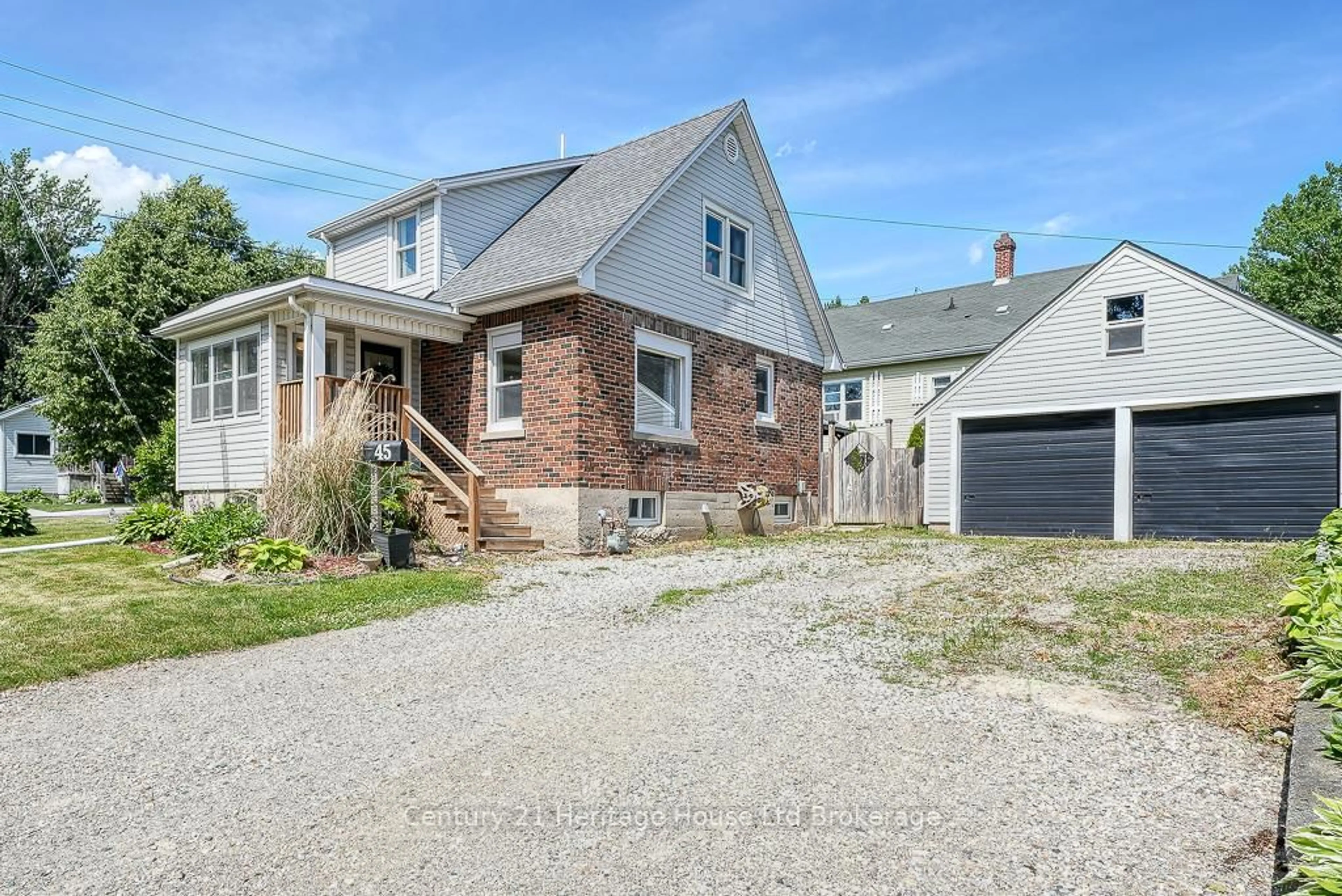 Home with brick exterior material, street for 45 South St, Woodstock Ontario N4S 3L3