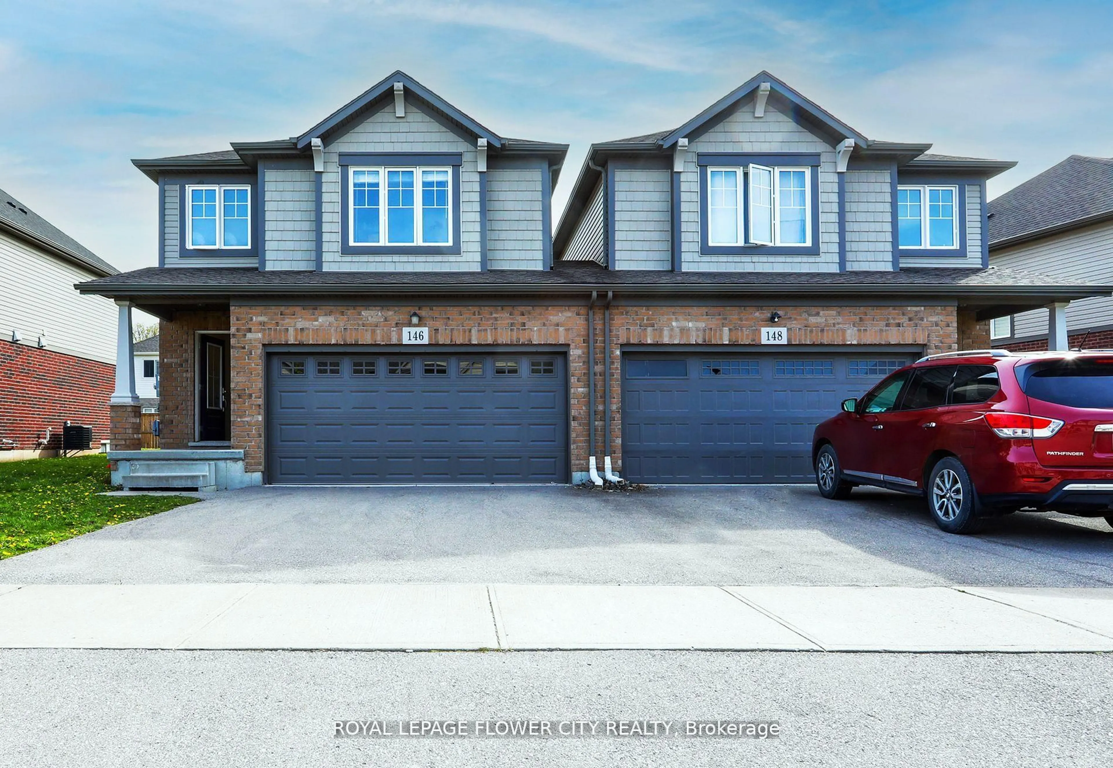 Home with brick exterior material, street for 146 Winterberry Blvd, Thorold Ontario L2V 0C1