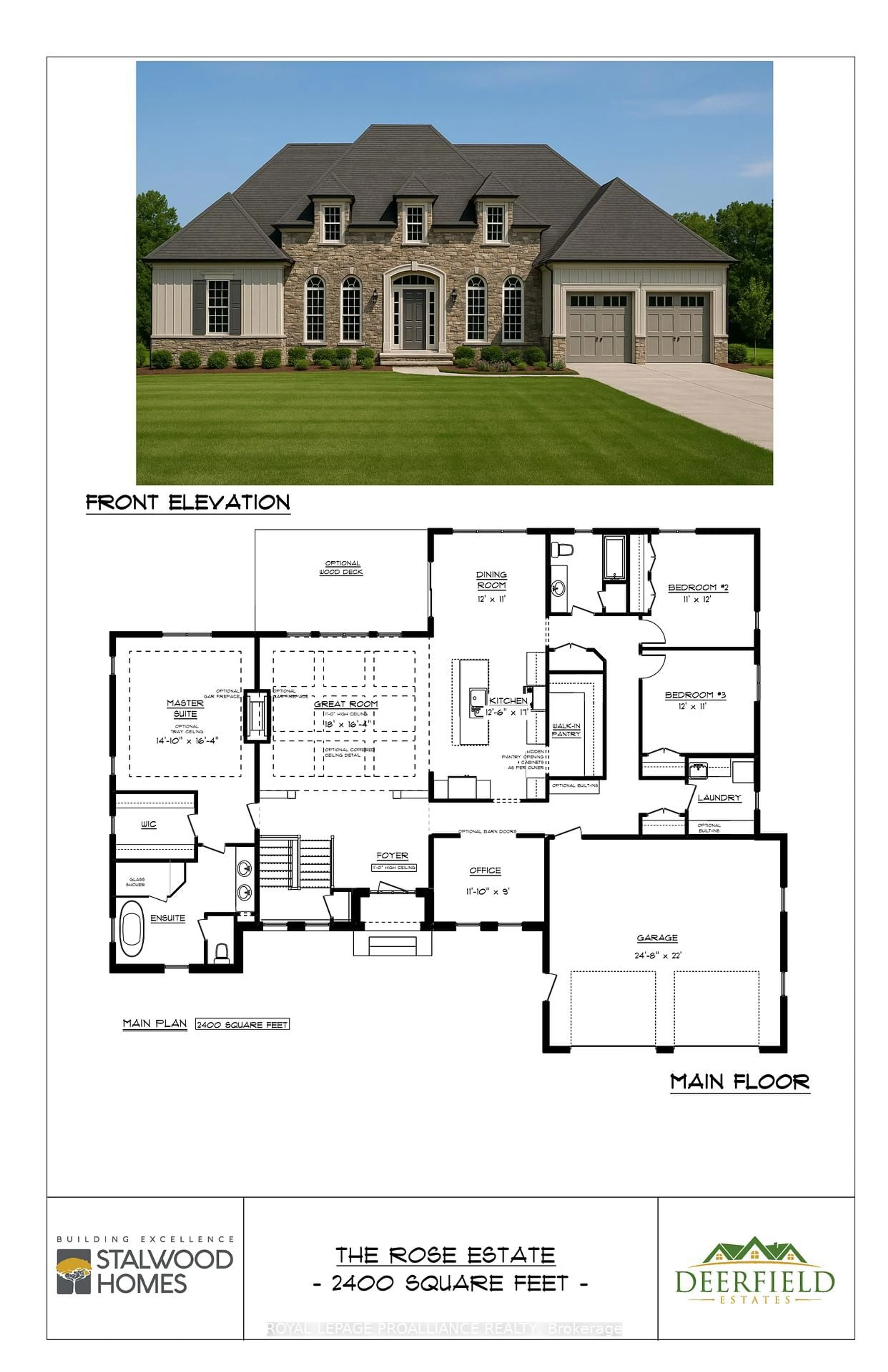 Floor plan for 4836 45 Highway #Lot 3, Hamilton Township Ontario K7G 2V6