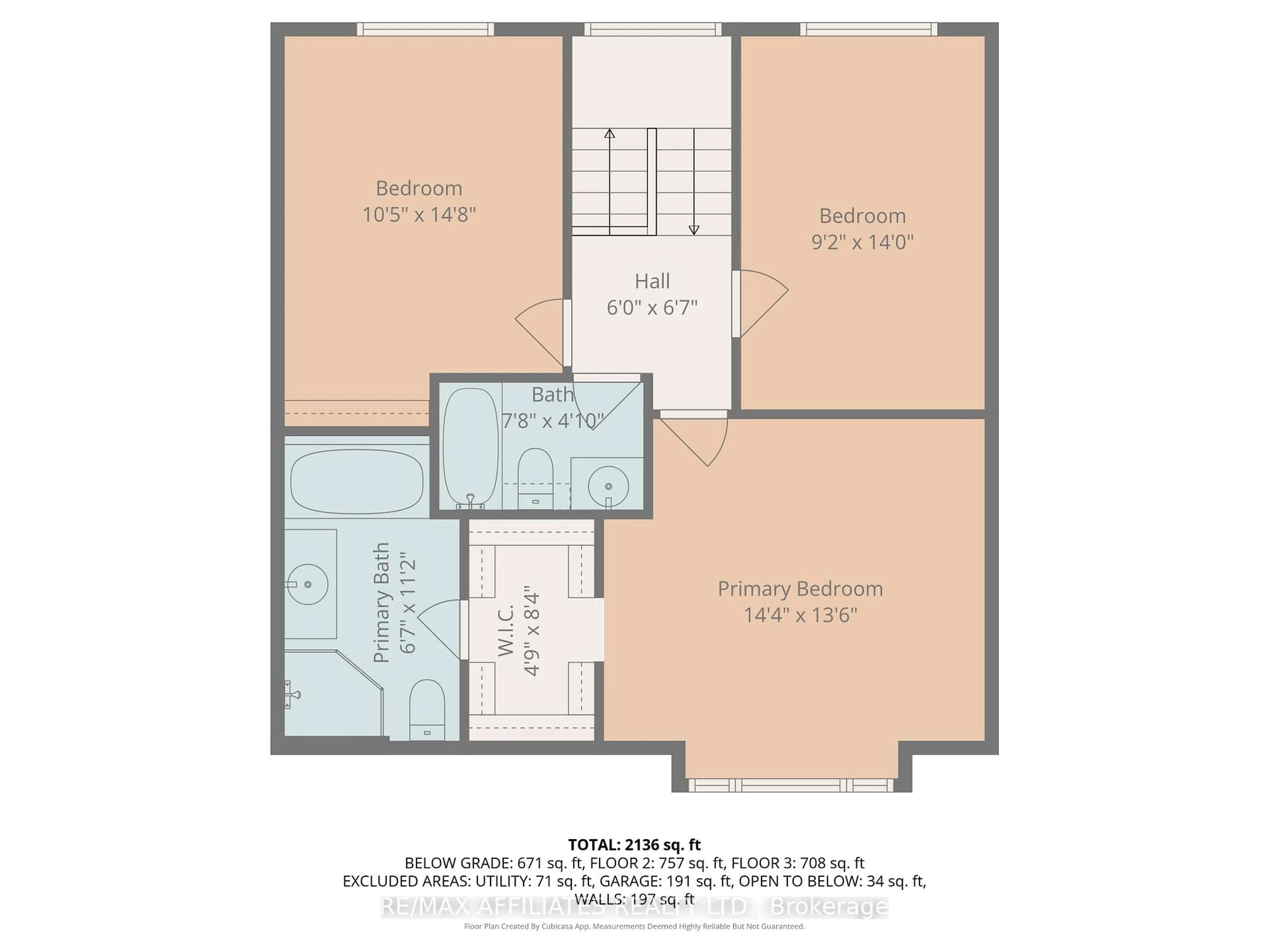 Floor plan for 1687 Tache Way, Ottawa Ontario K4A 2T5