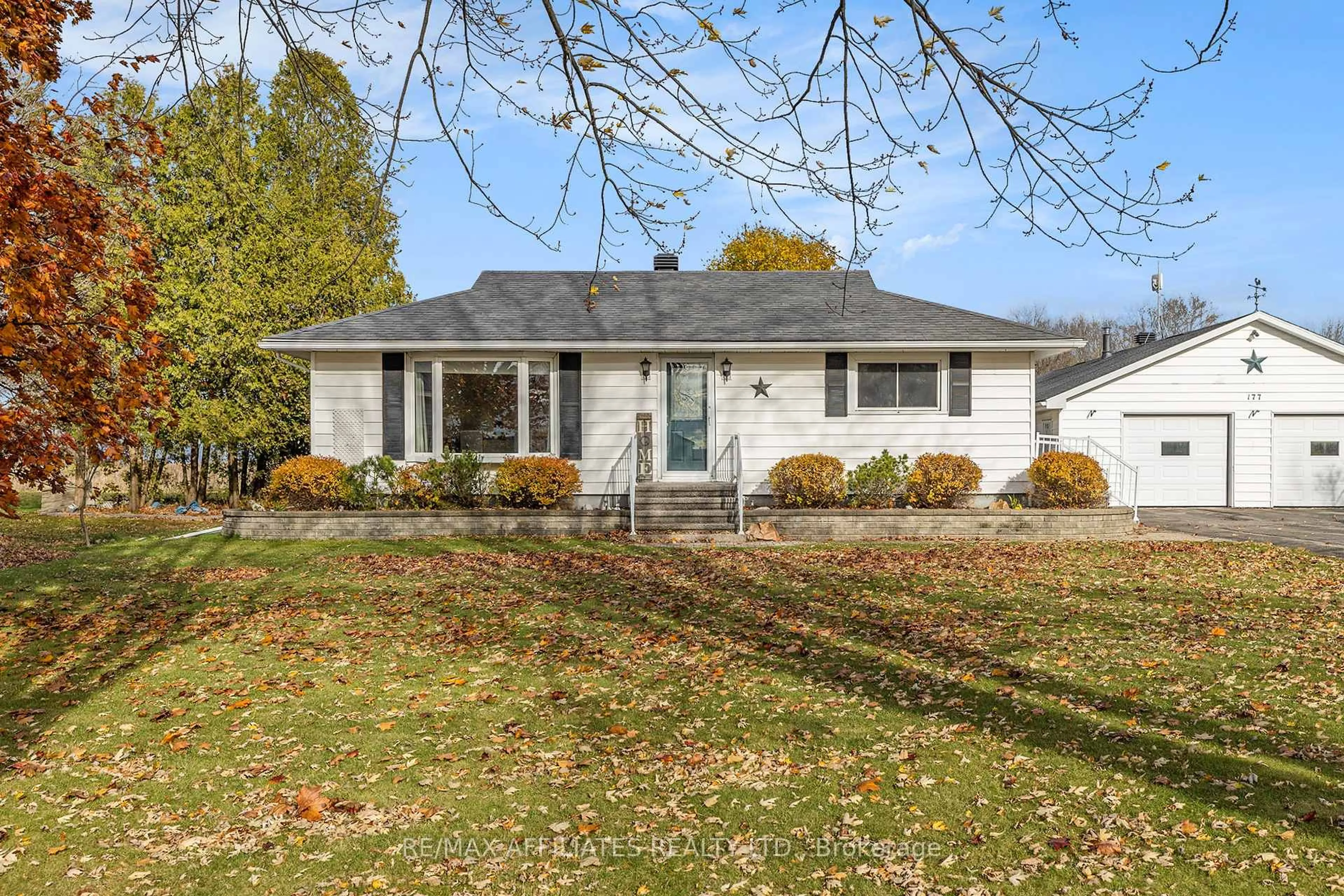 Home with vinyl exterior material, street for 177 County Road 29 Rd, Elizabethtown-Kitley Ontario K0E 1H0