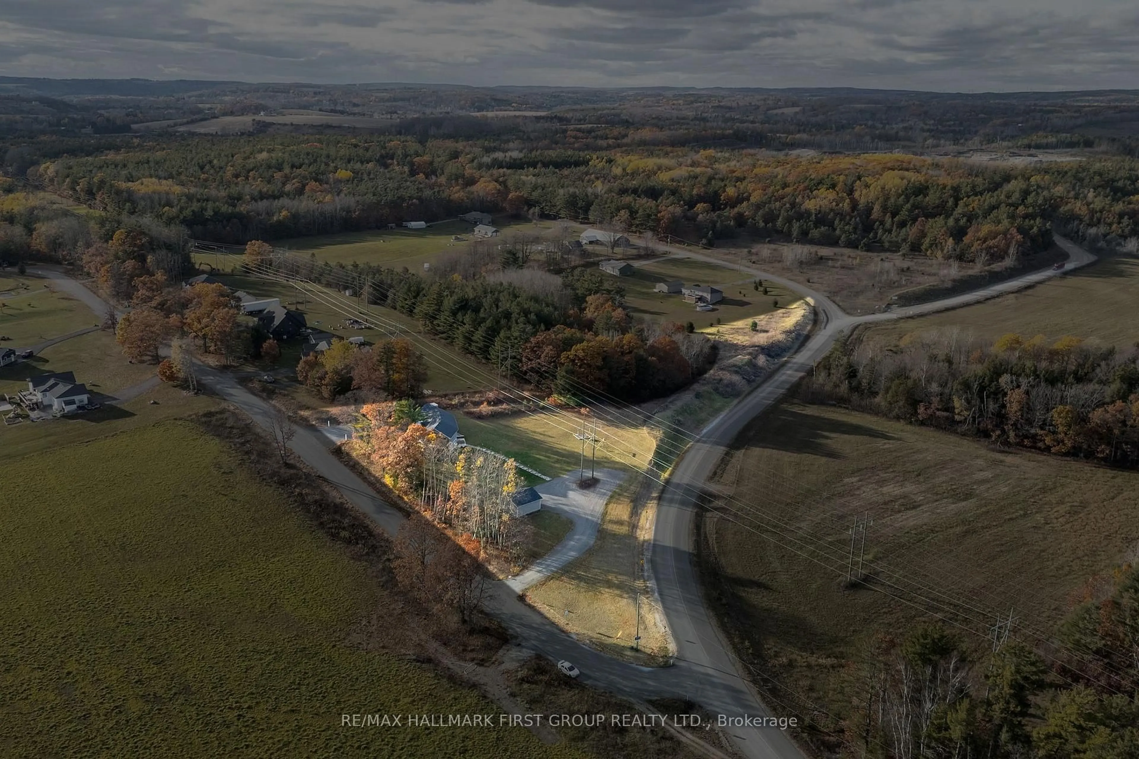 A pic from outside/outdoor area/front of a property/back of a property/a pic from drone, unknown for 110 Mercer Lane, Alnwick/Haldimand Ontario K0K 2G0