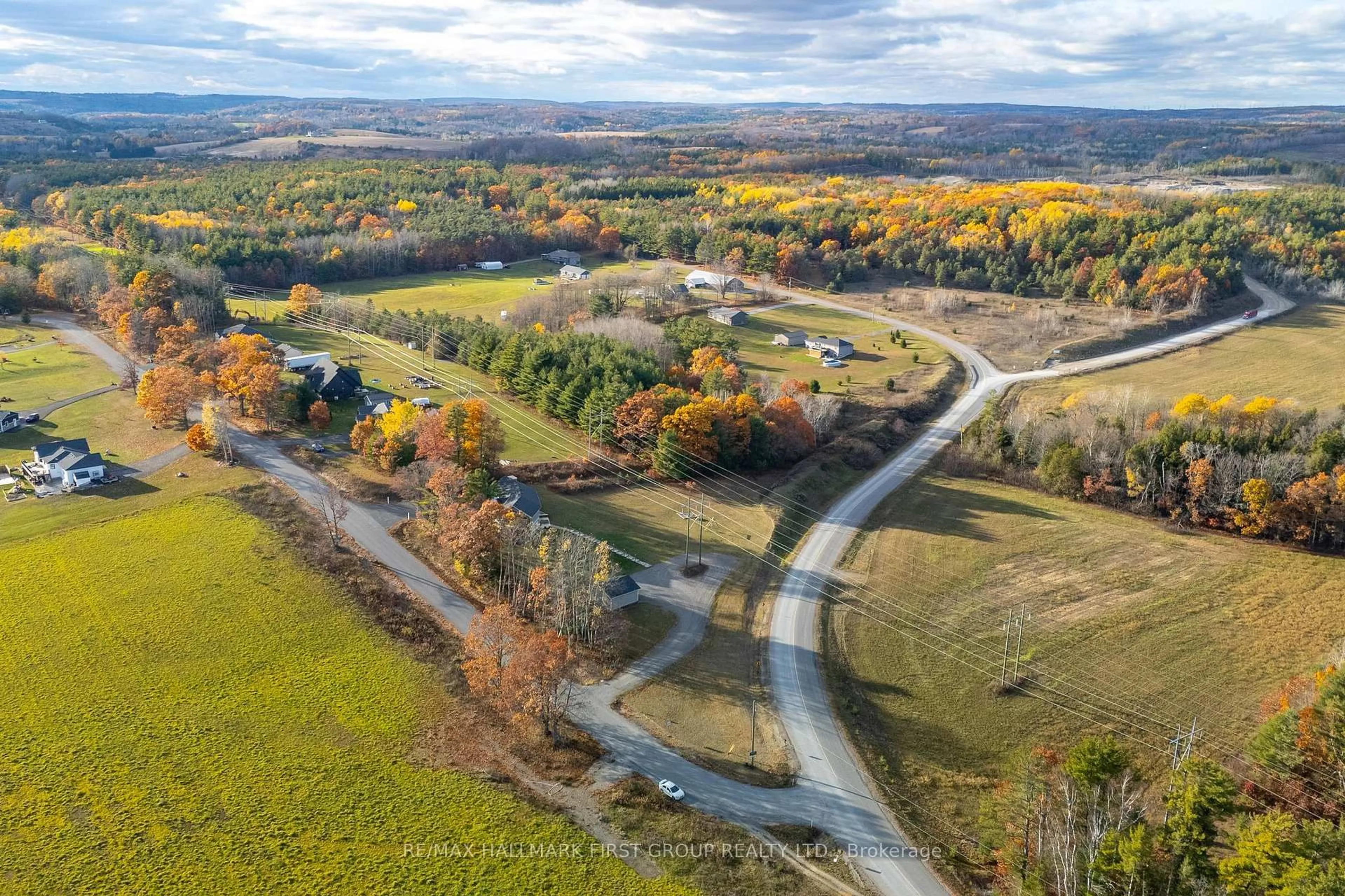 A pic from outside/outdoor area/front of a property/back of a property/a pic from drone, water/lake/river/ocean view for 110 Mercer Lane, Alnwick/Haldimand Ontario K0K 2G0