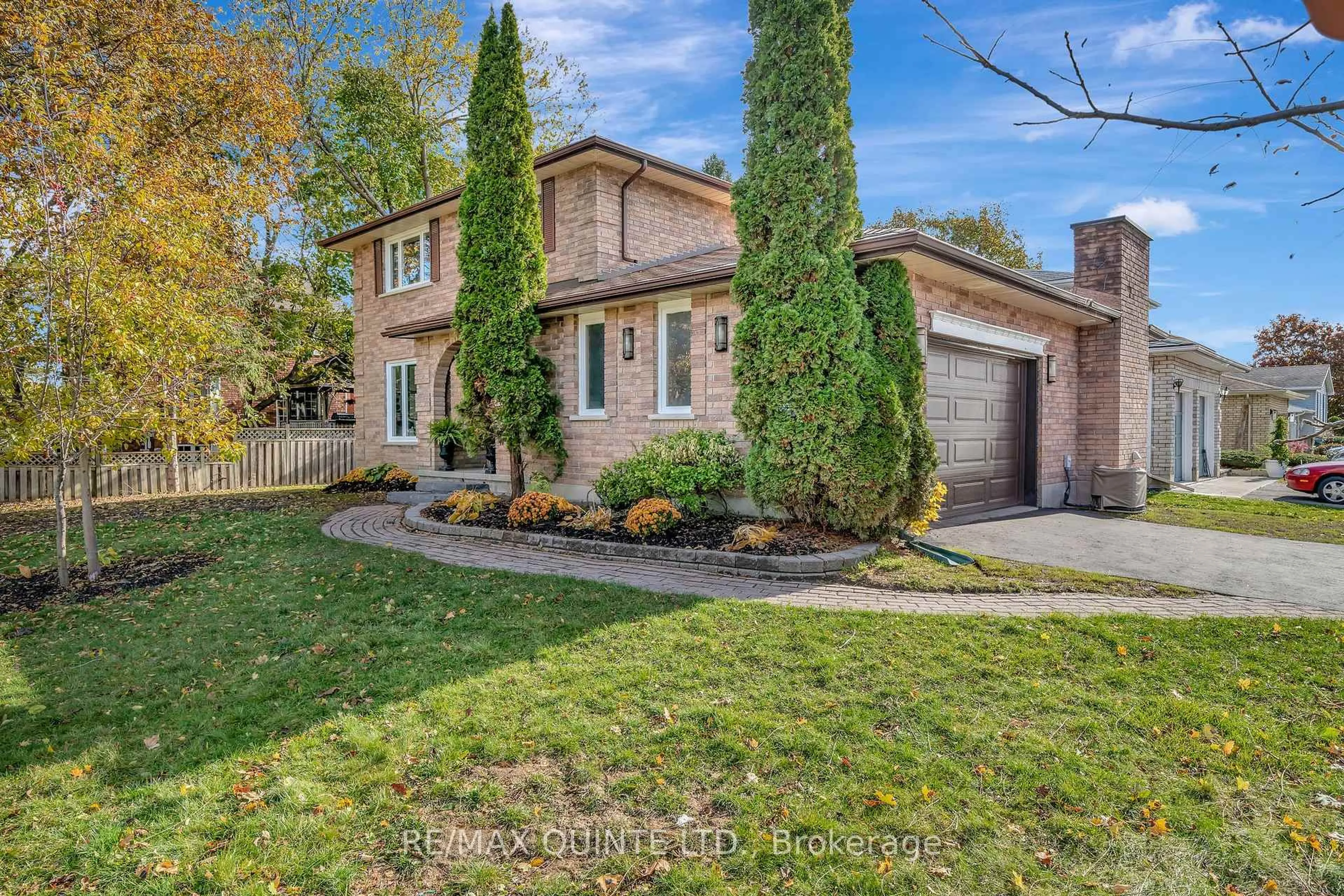 Home with brick exterior material, street for 3 Cooke Crt, Belleville Ontario K8N 5N4