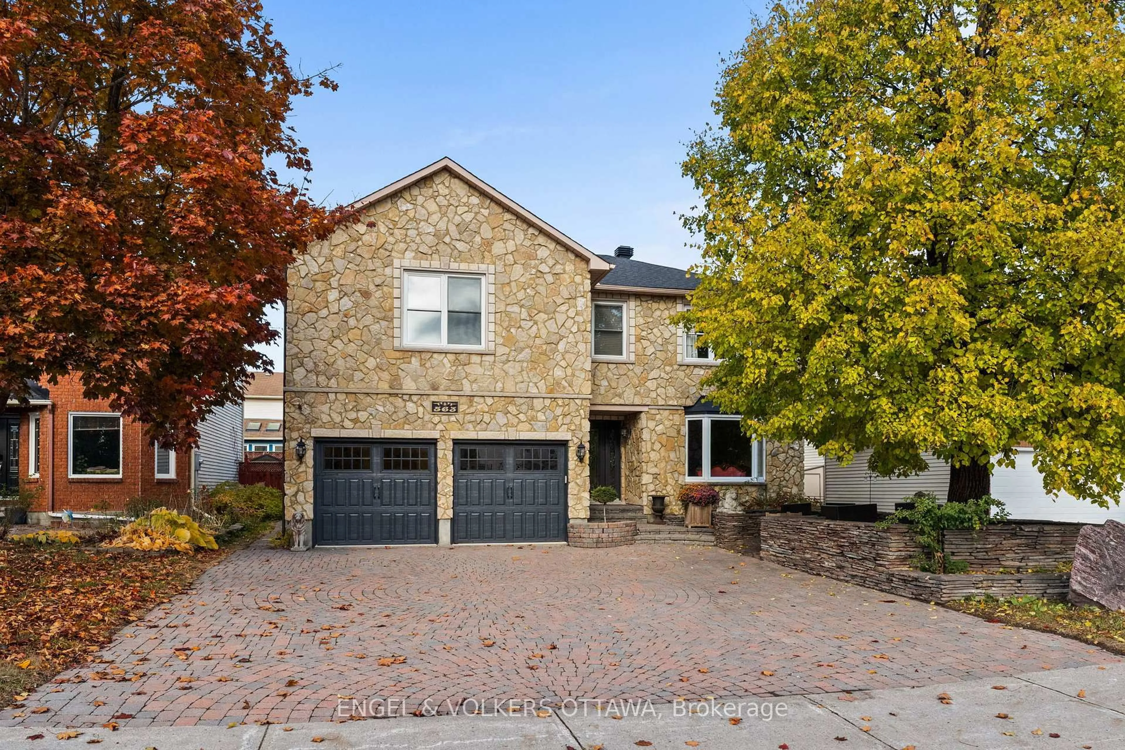 Home with brick exterior material, street for 563 Merkley Dr, Ottawa Ontario K4A 1V9