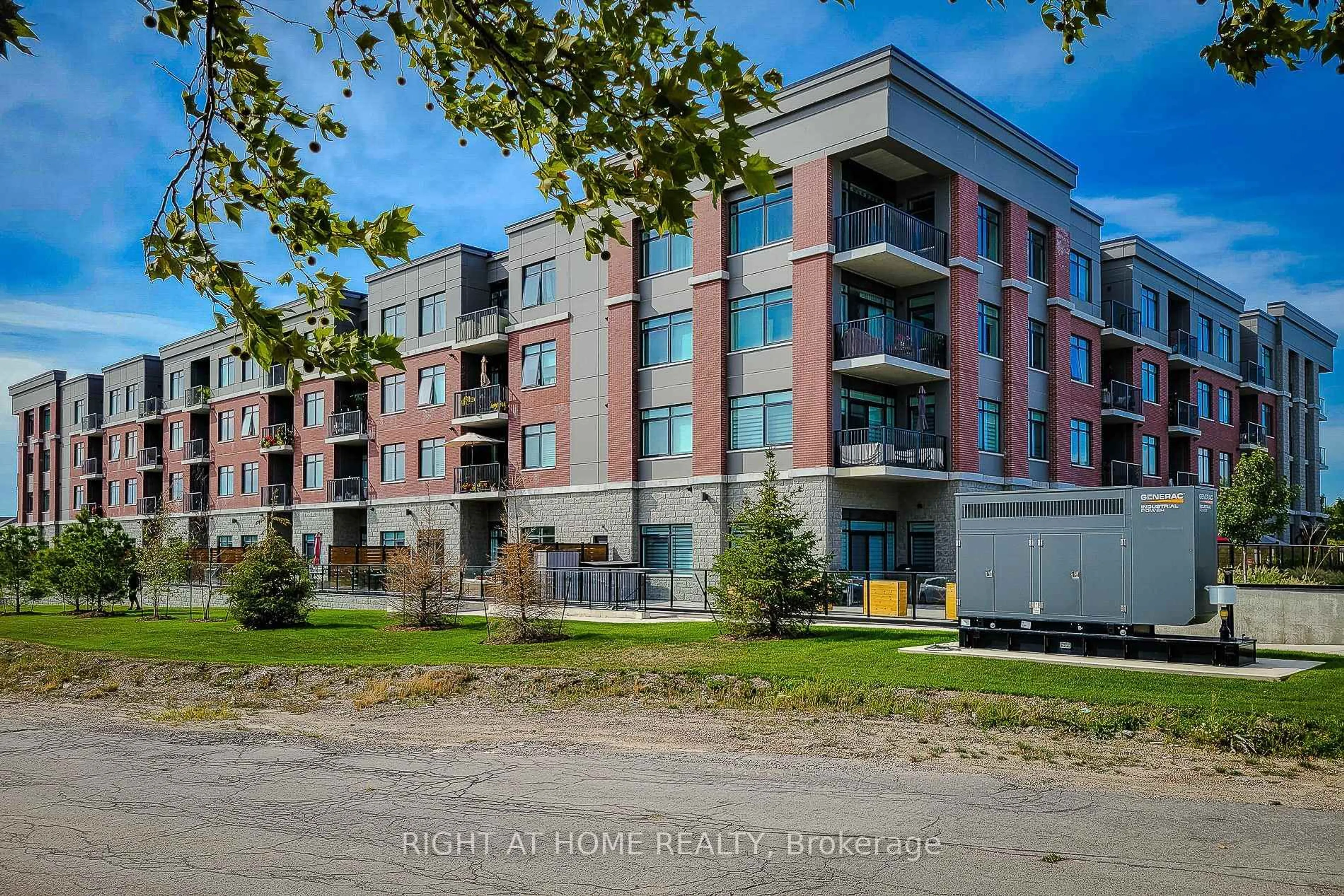 Patio, water/lake/river/ocean view for 1 Redfern Ave #217, Hamilton Ontario L9C 0E6