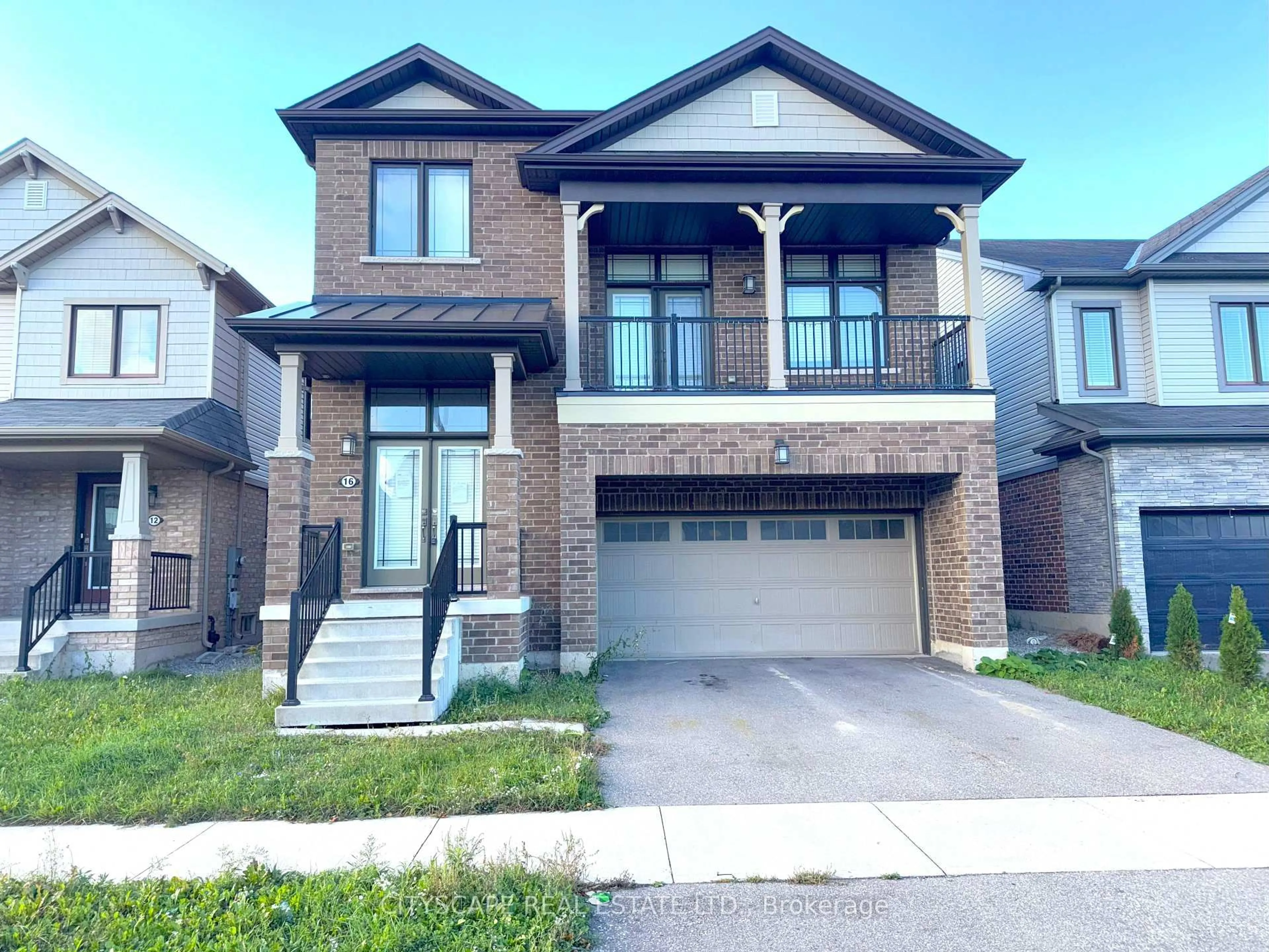 Home with brick exterior material, street for 16 Pagebrook Cres, Hamilton Ontario L8J 0K7