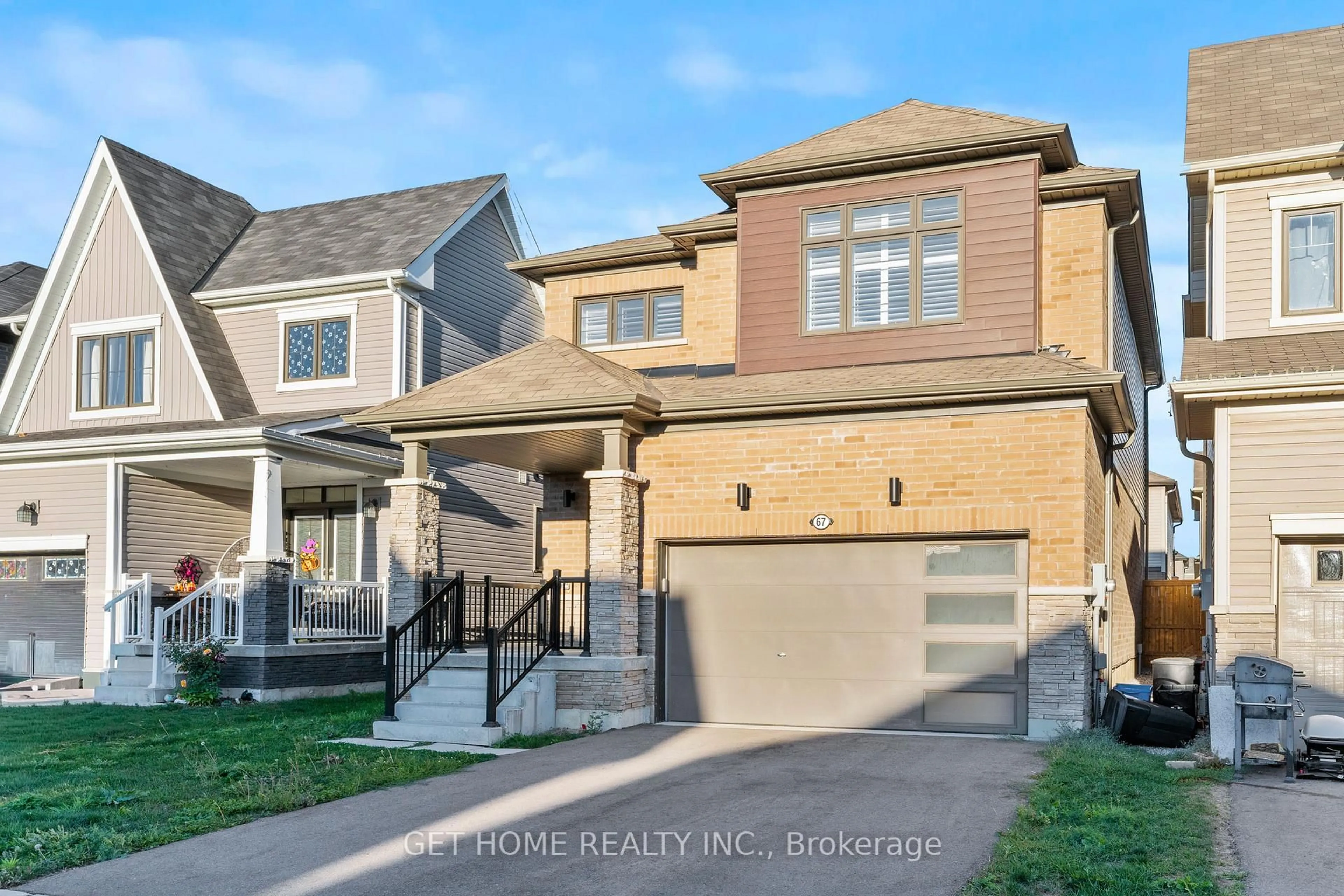 Home with brick exterior material, street for 67 Lillian Way, Haldimand Ontario N3W 2G9