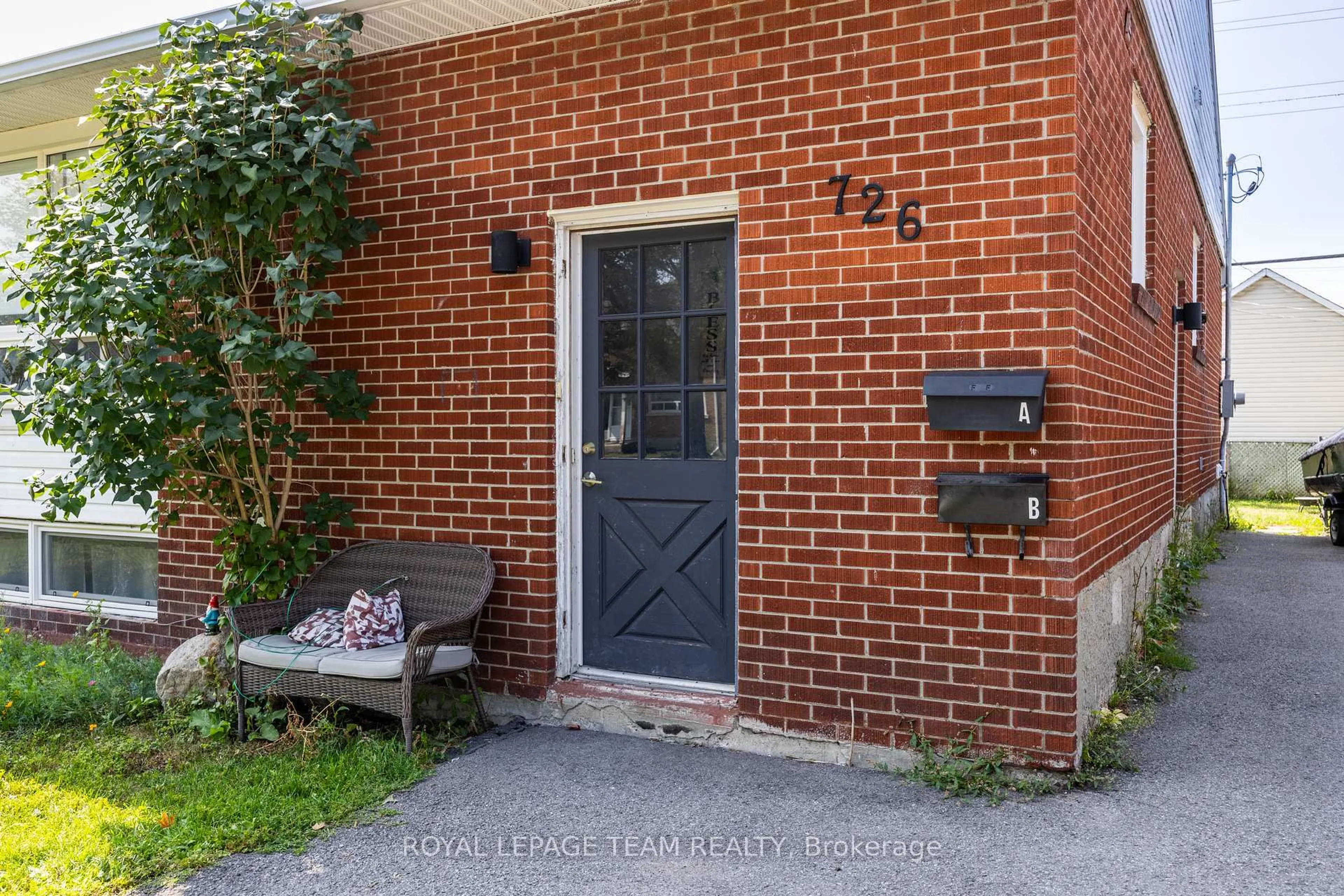 Home with brick exterior material, street for 726 Cummings Ave, Ottawa Ontario K1K 2L1