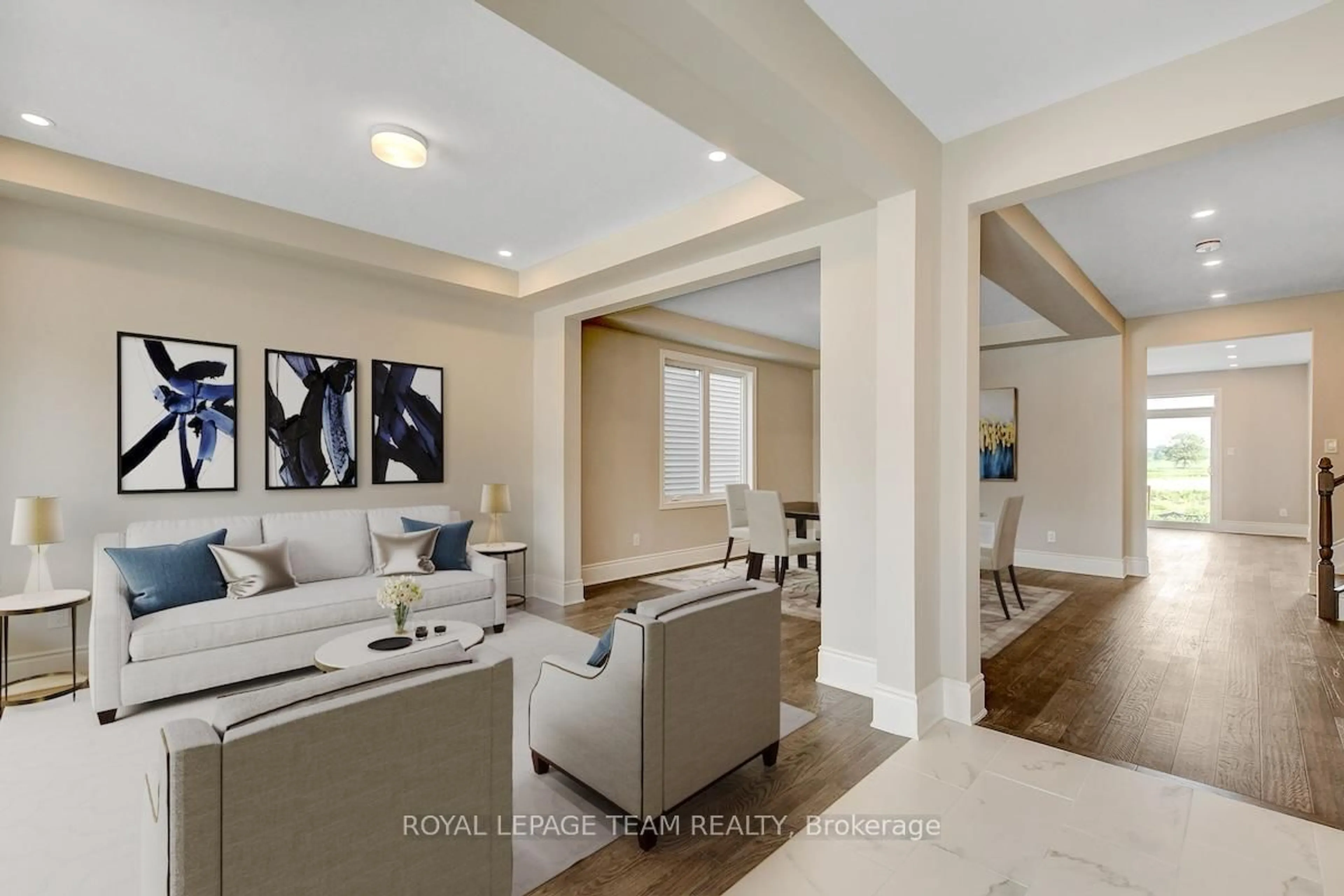 Living room with furniture, ceramic/tile floor for 1038 Charolais Pl, Richmond Ontario K0A 2Z0