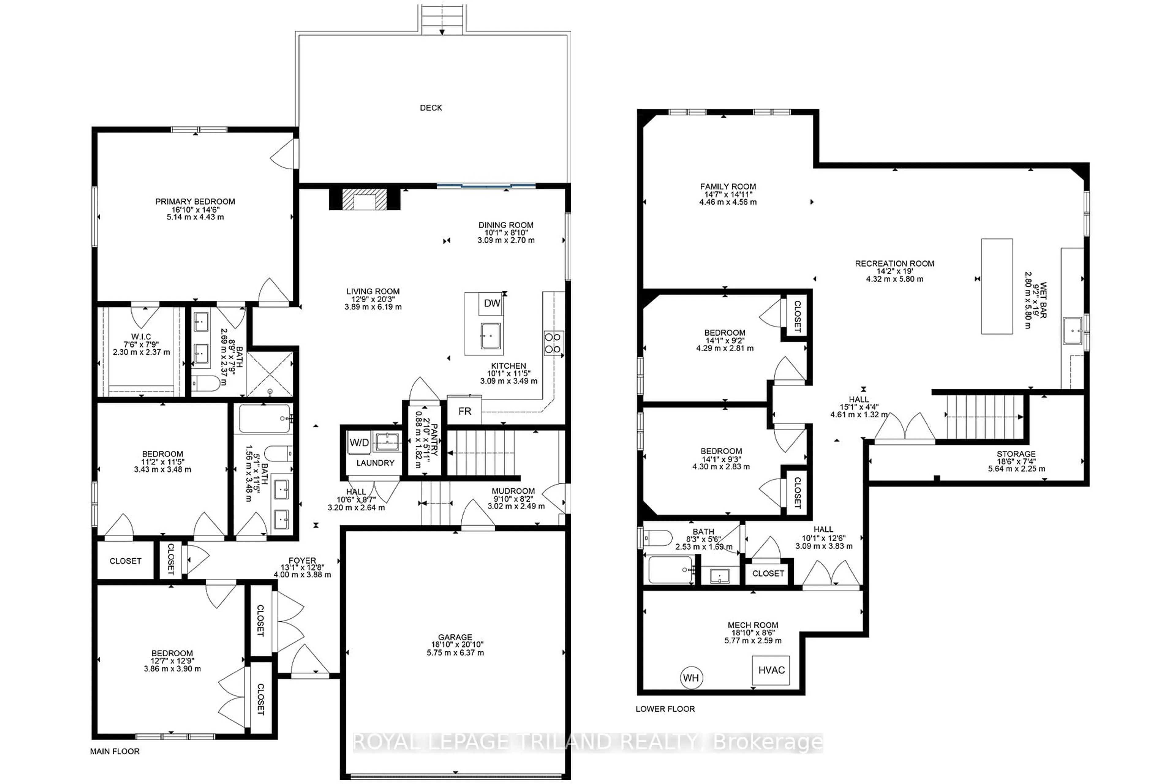 Floor plan for 24 Brooklawn Dr, Lambton Shores Ontario N0M 1T0