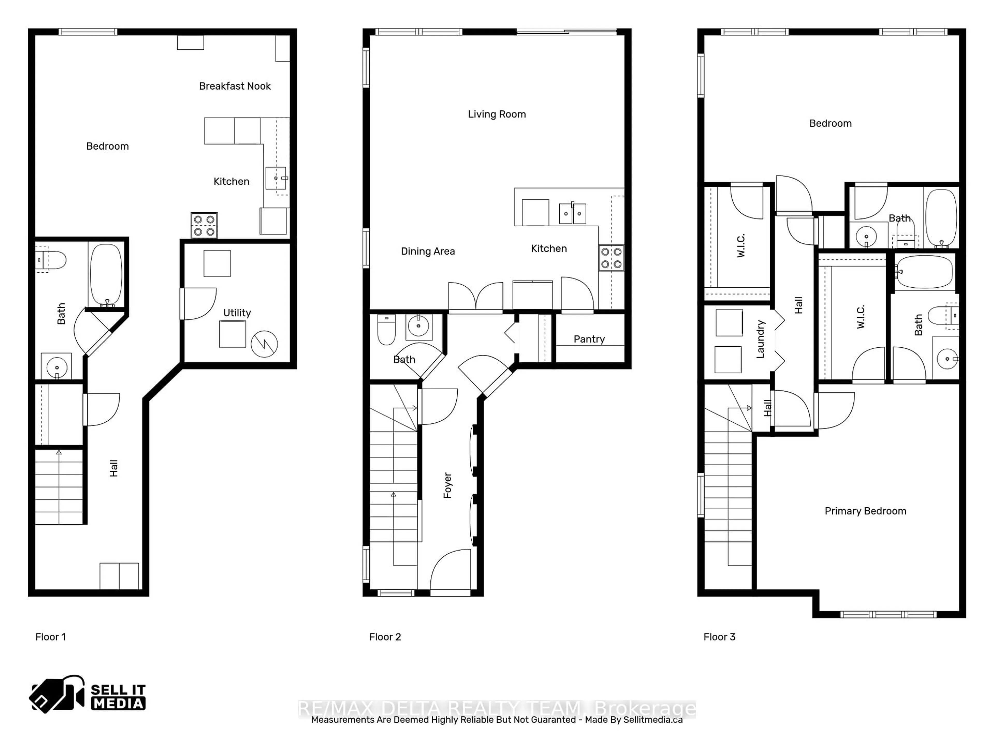 Floor plan for 2210 Descartes St, Orleans Ontario K4A 0W4