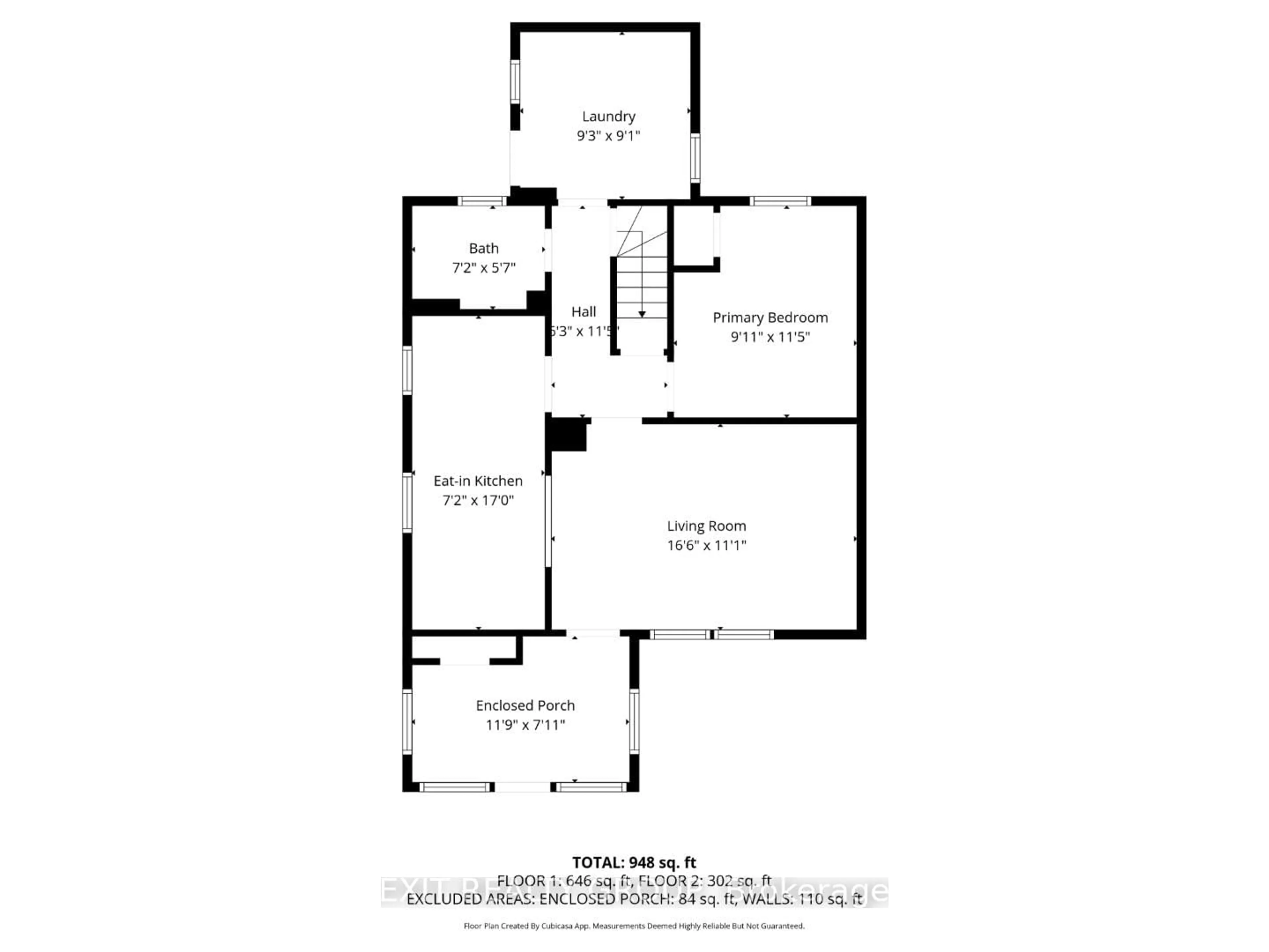 Floor plan for 138 Byron St, Quinte West Ontario K8V 2Y6