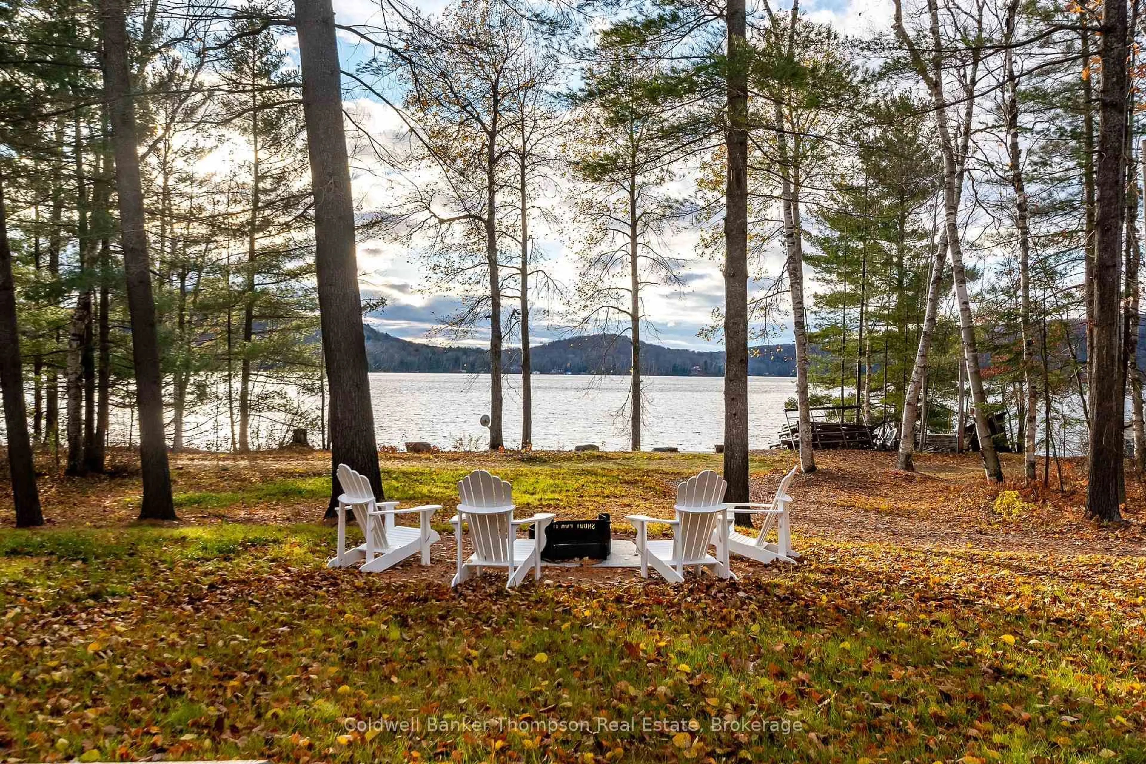 Patio, water/lake/river/ocean view for 1204 Seabreeze Rd, Lake of Bays Ontario P0A 1H0