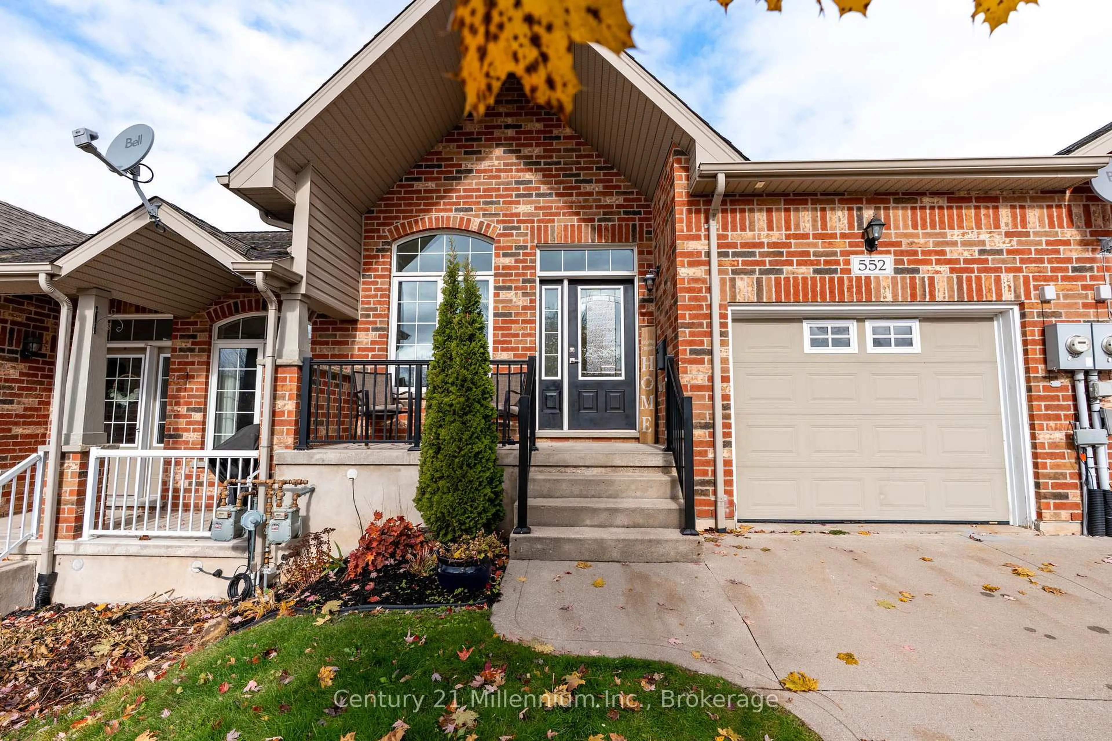 Home with brick exterior material, street for 552 9th Street 'a' St, Owen Sound Ontario N4K 0C4