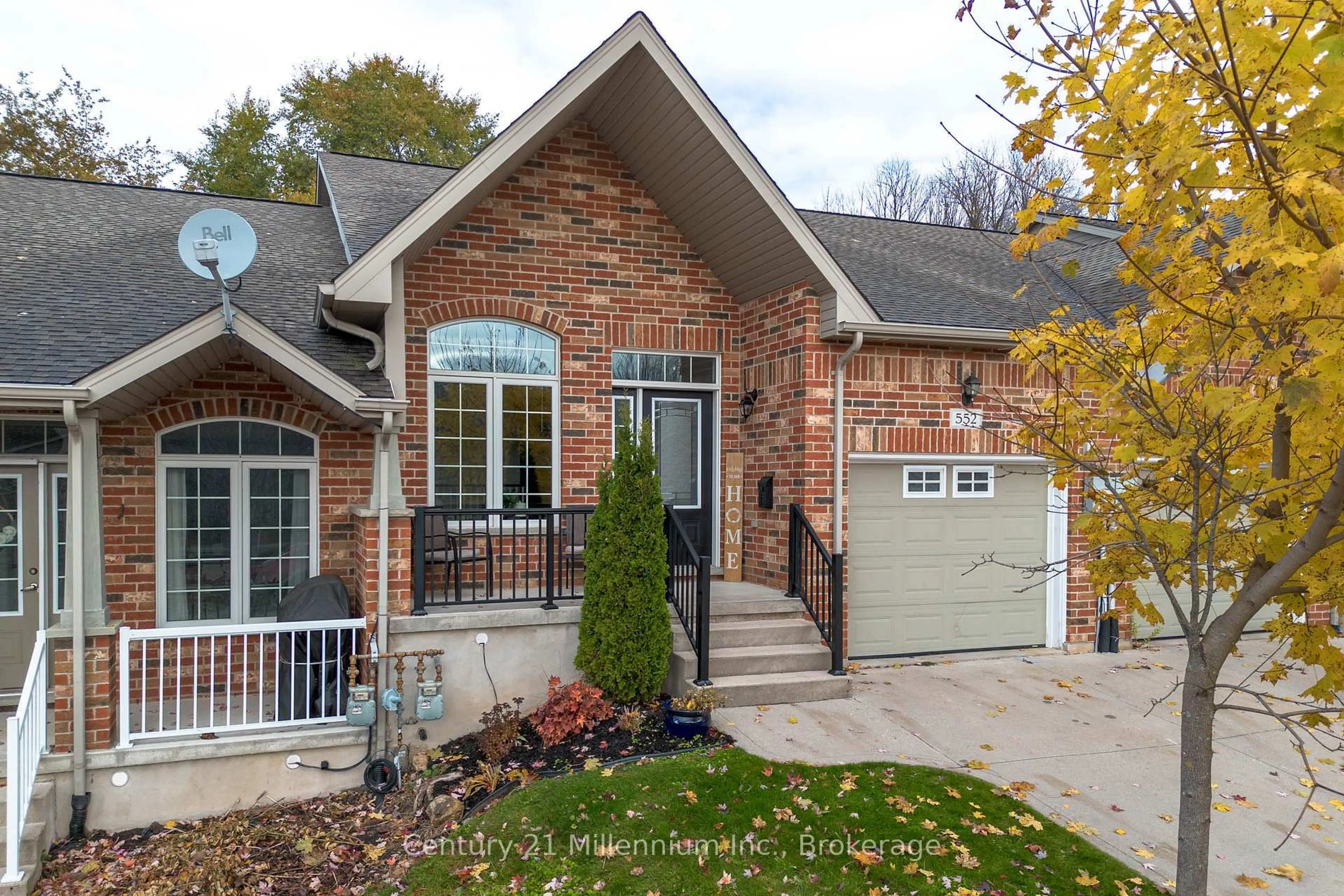 Home with brick exterior material, street for 552 9th Street 'a' St, Owen Sound Ontario N4K 0C4