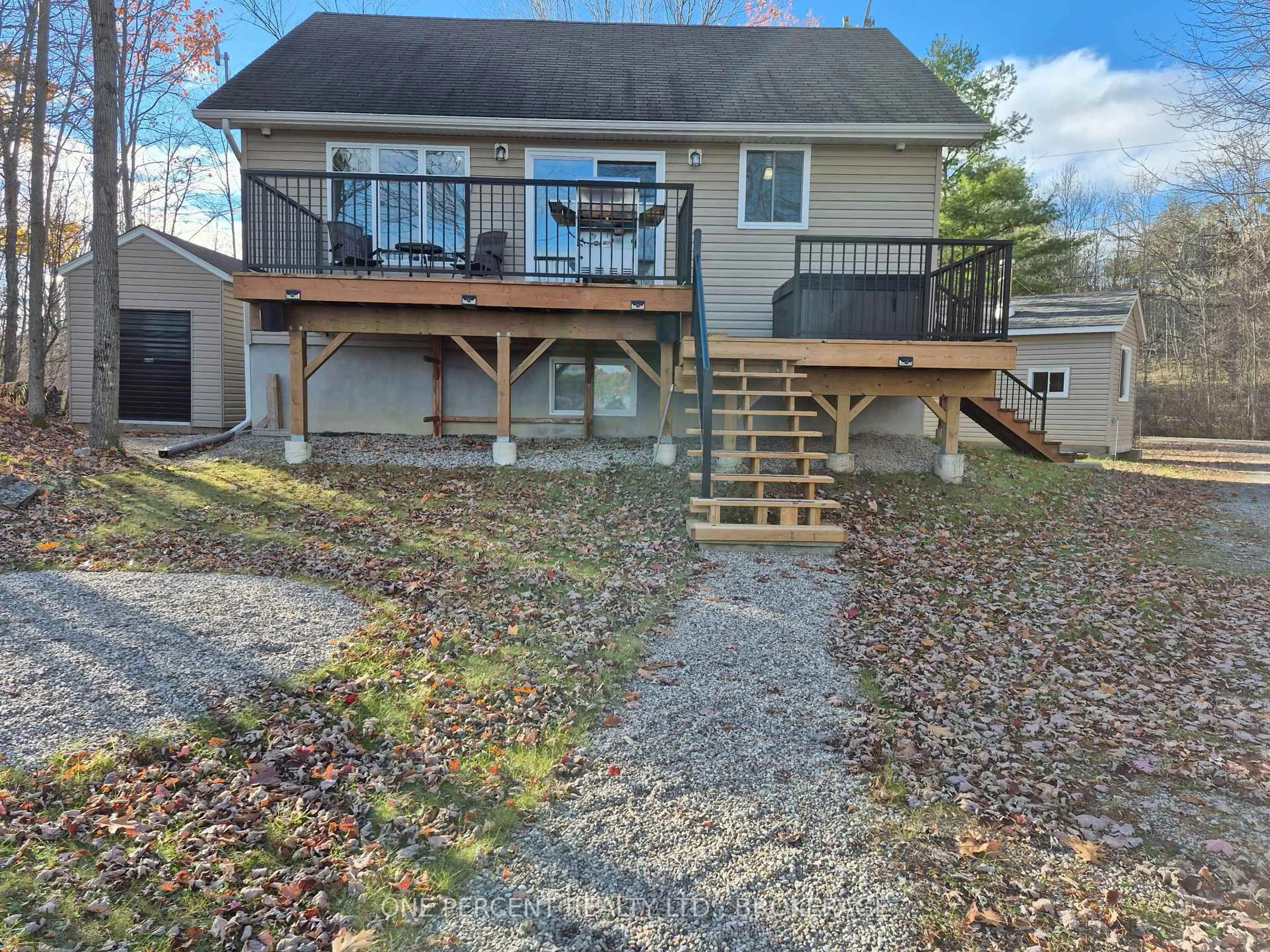 Patio, water/lake/river/ocean view for 368 Troy Lake Rd, Rideau Lakes Ontario K0G 1E0
