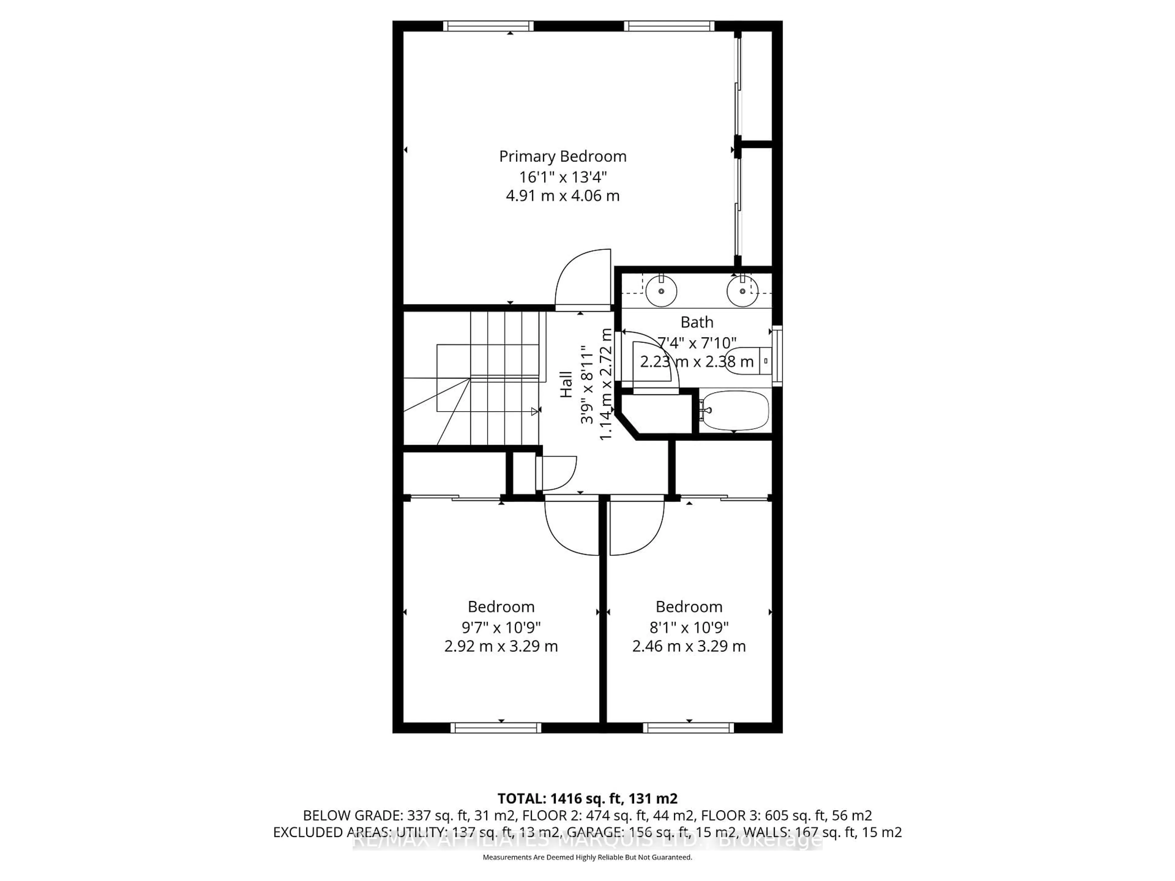 Floor plan for 1101 CLEMENT Crt, Cornwall Ontario K6H 4N1