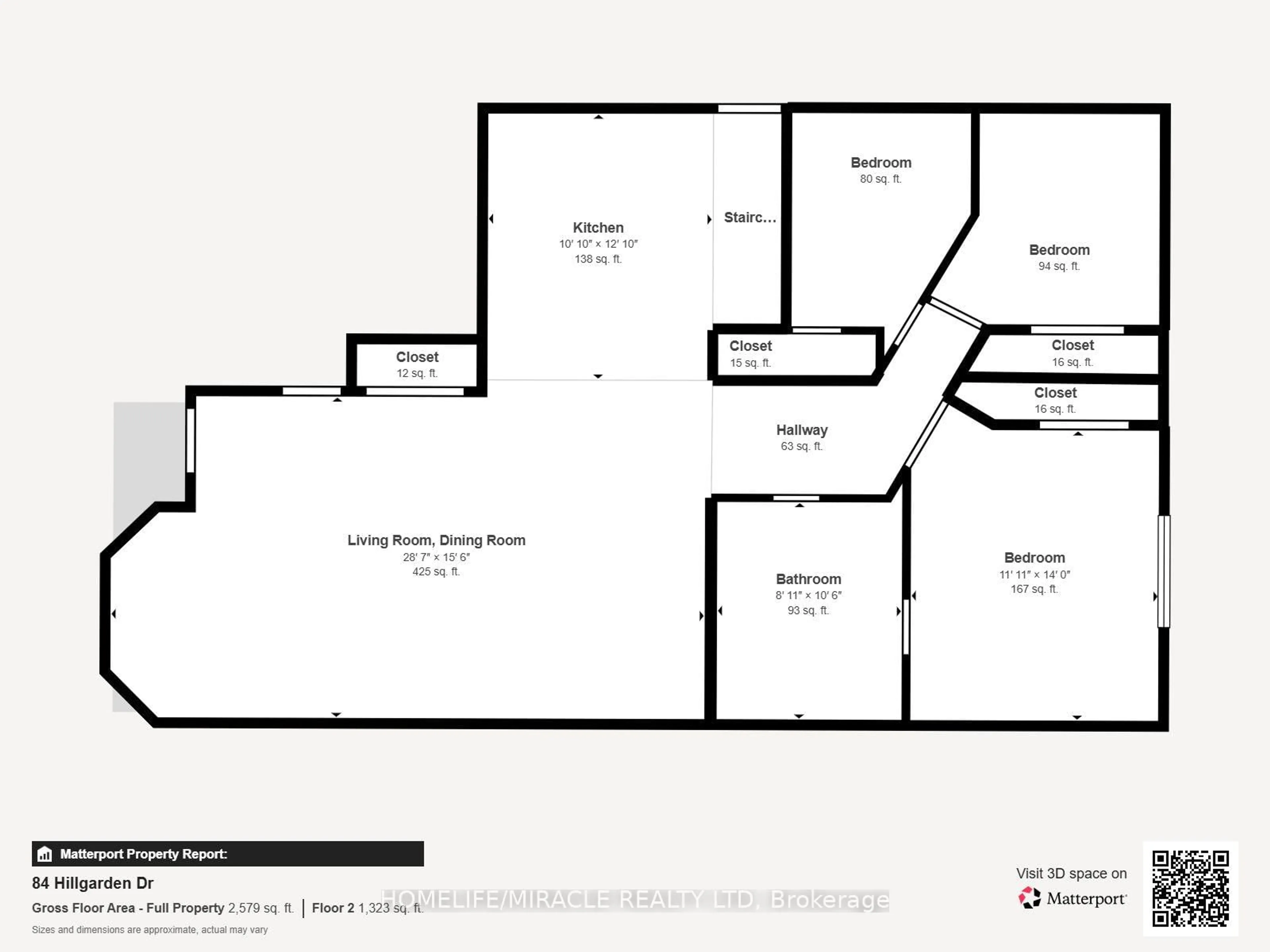 Floor plan for 84 Hillgarden Dr, Hamilton Ontario L8J 3S7