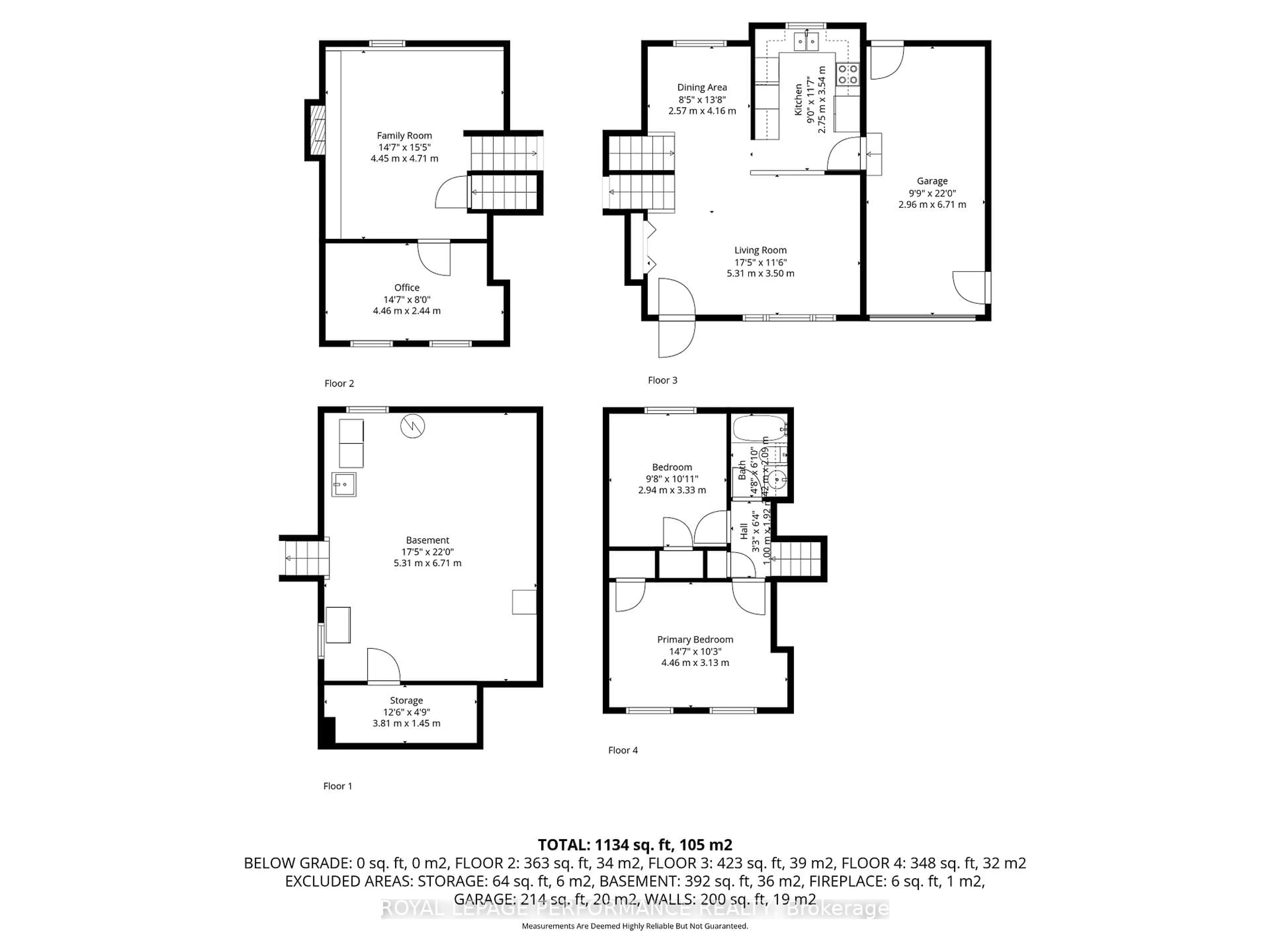 Floor plan for 1953 Concorde Ave, Cornwall Ontario K6H 6M3