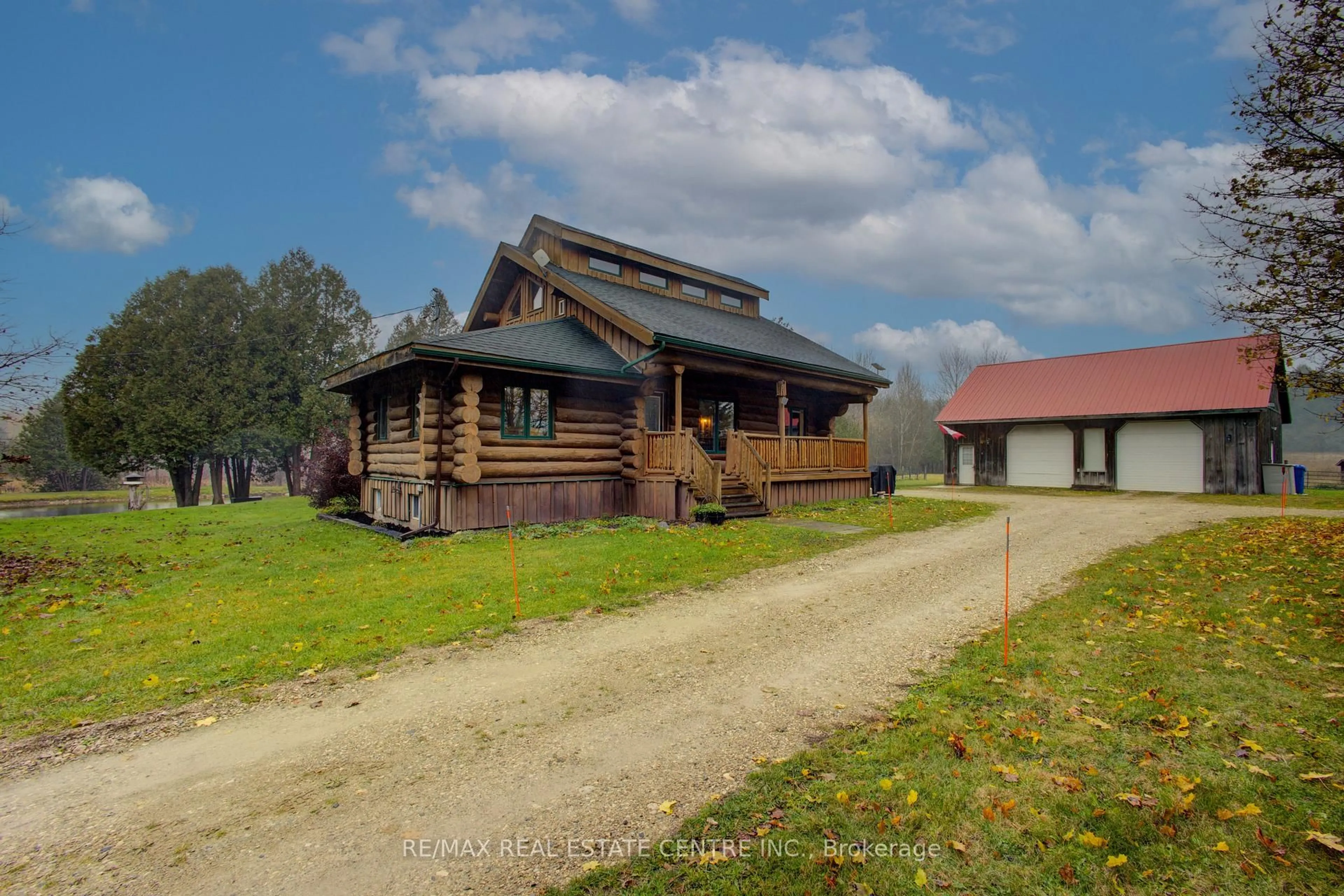 A pic from outside/outdoor area/front of a property/back of a property/a pic from drone, building for 312302 6 Highway, West Grey Ontario N0G 1C0