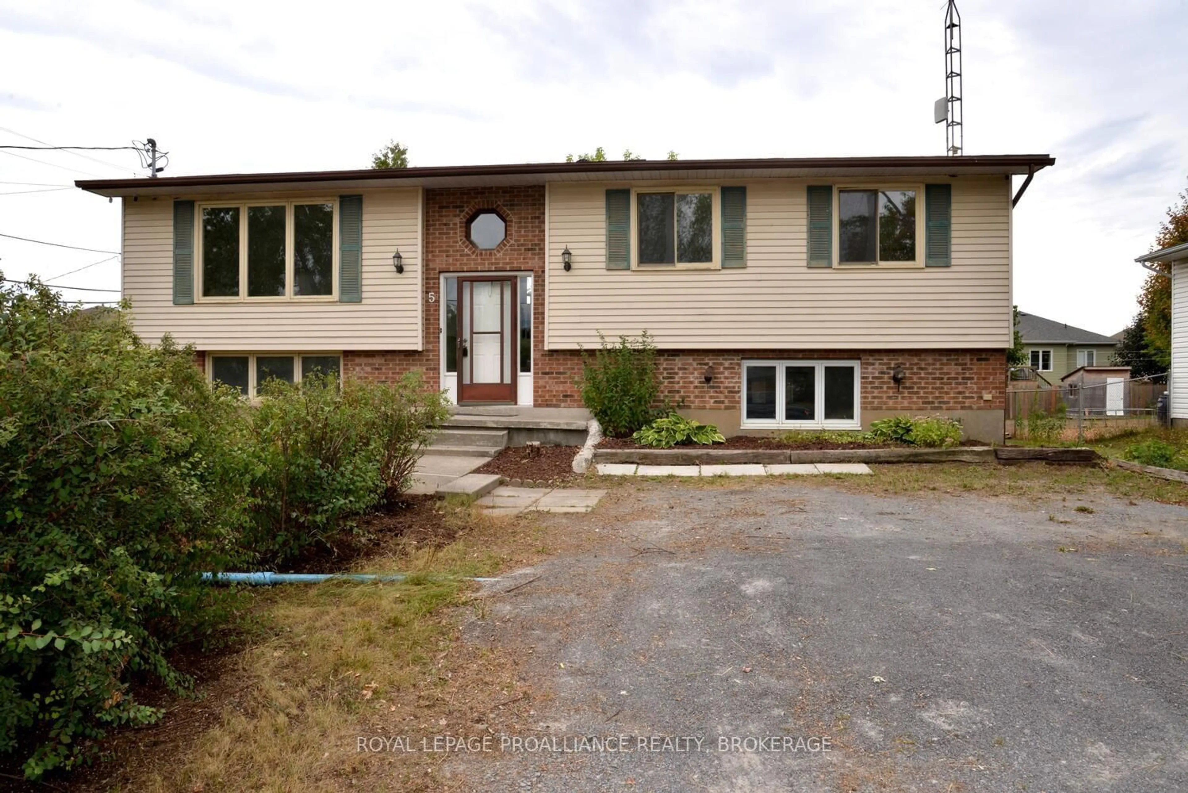 Home with brick exterior material, street for 5 South St, Bissett Creek Ontario K0H 2H0