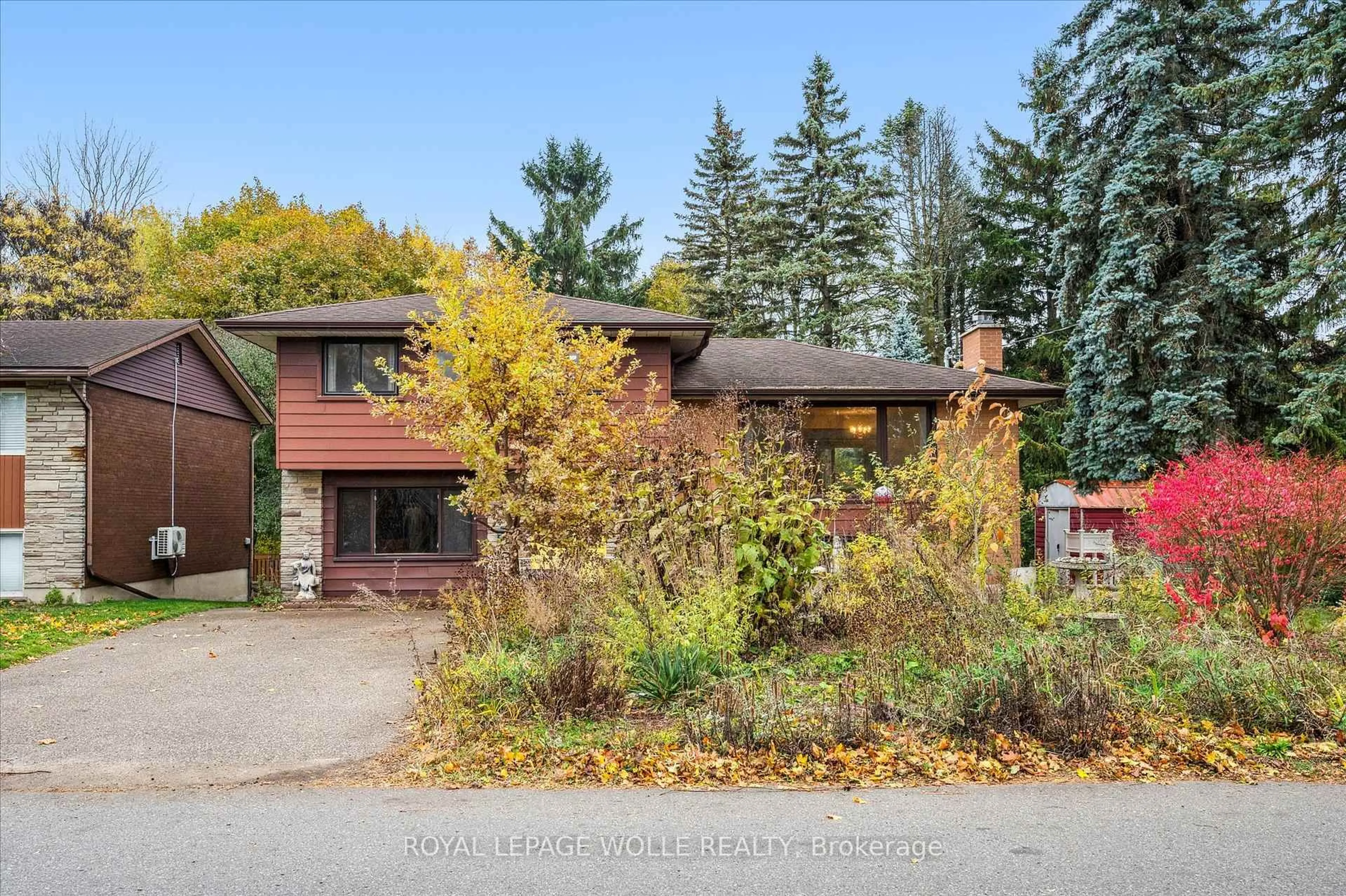 A pic from outside/outdoor area/front of a property/back of a property/a pic from drone, unknown for 1 Marketa Cres, Kitchener Ontario N2B 3B5