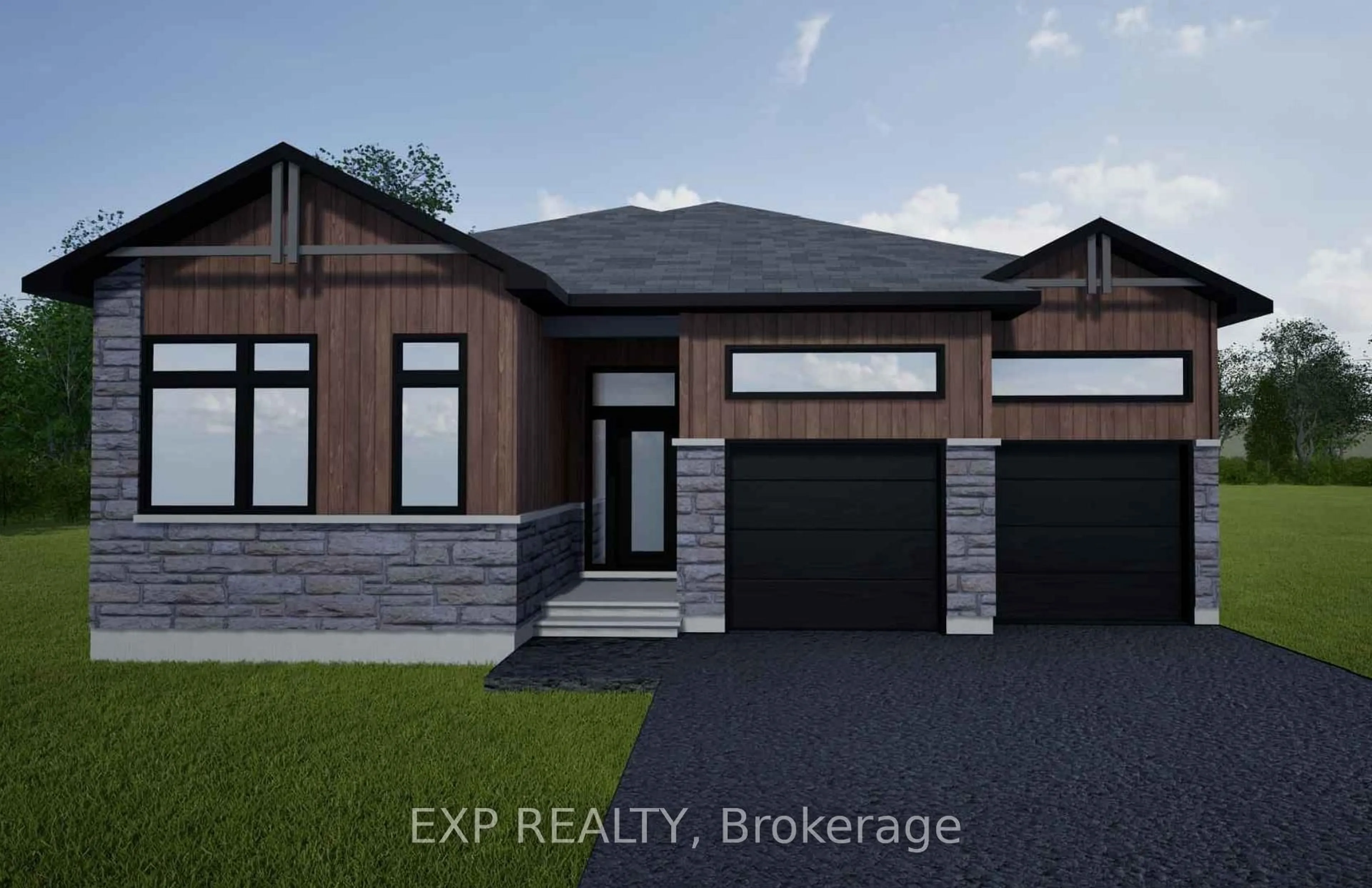 Home with brick exterior material, street for Lot 4 1 Finch St, North Stormont Ontario K0C 1K0