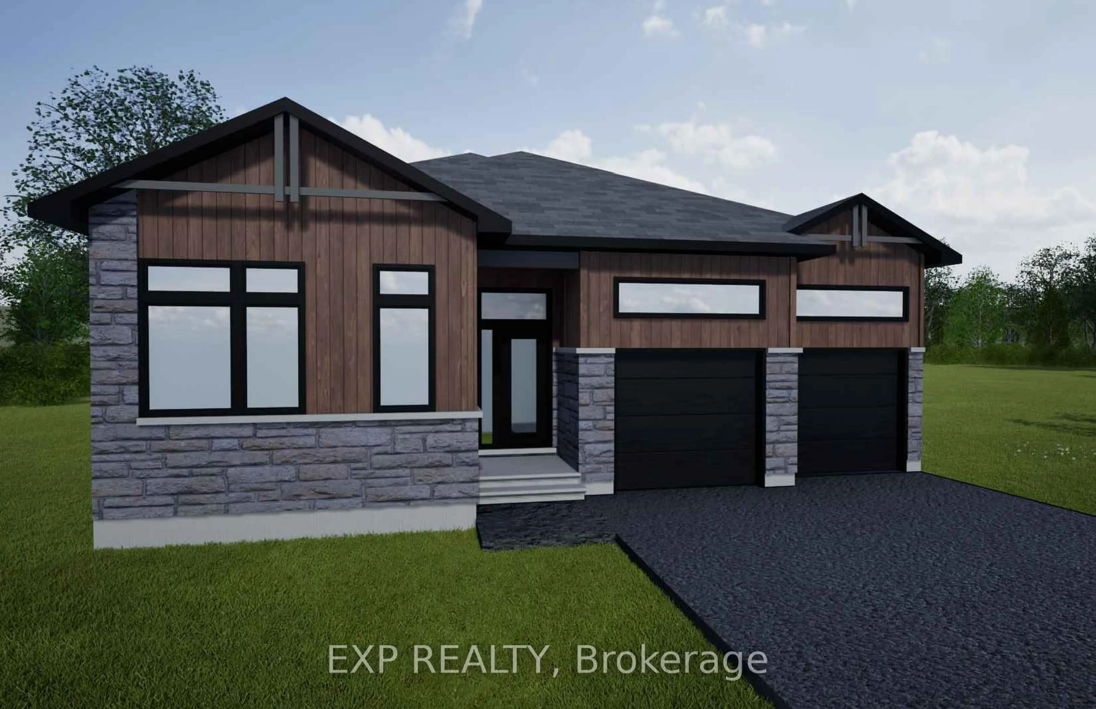 Home with brick exterior material, street for Lot 4 1 Finch St, North Stormont Ontario K0C 1K0