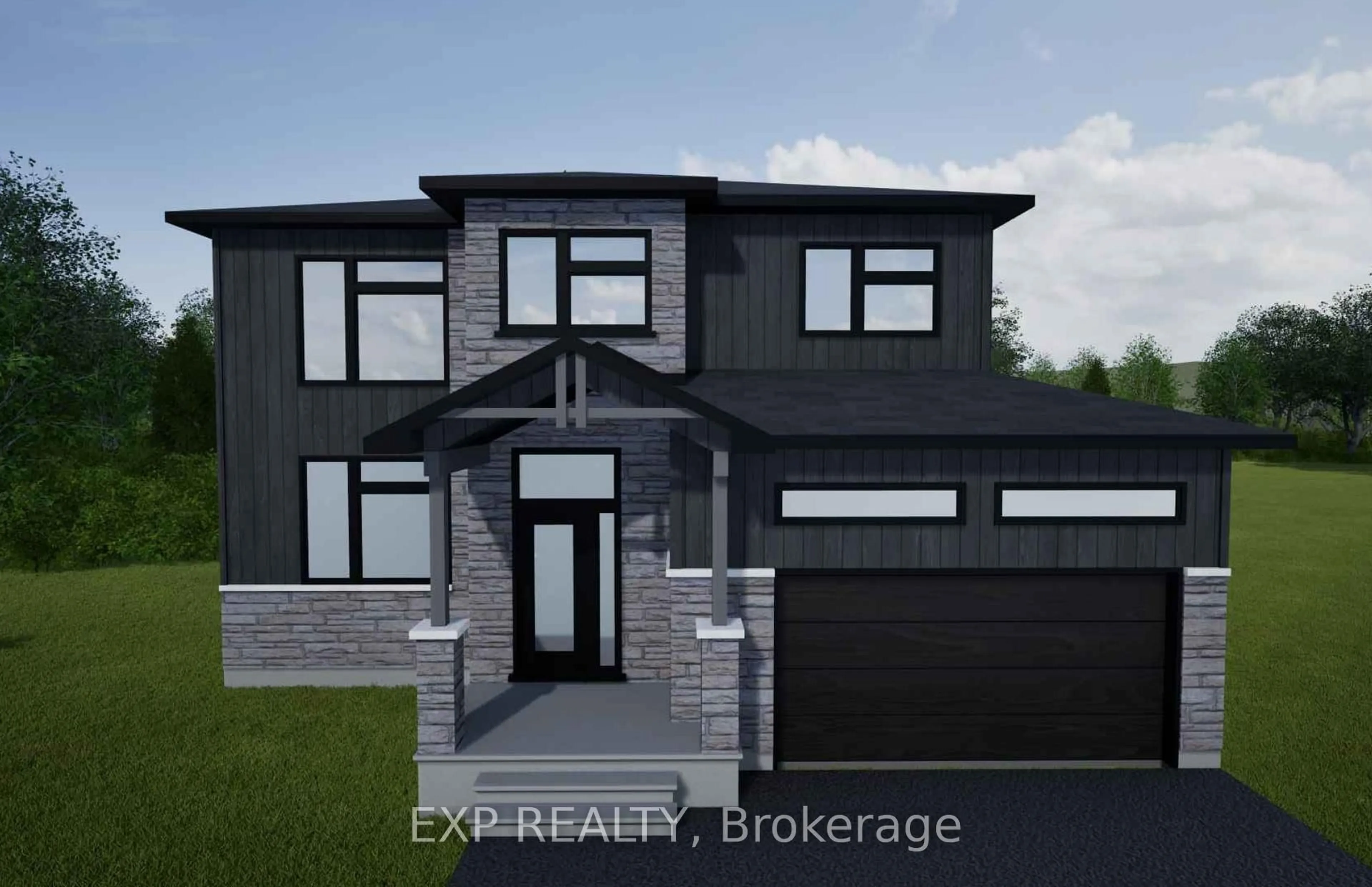 Home with brick exterior material, street for Lot 2 1 St, North Stormont Ontario K0C 1K0