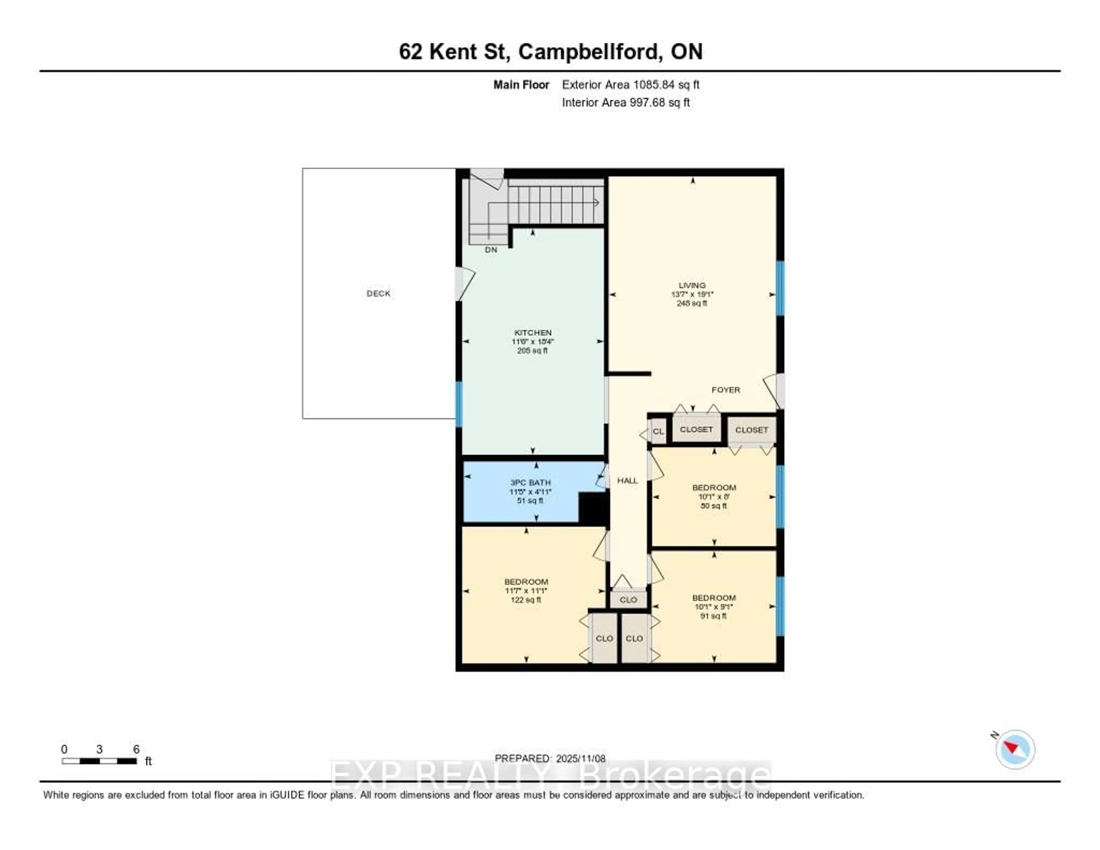 Floor plan for 62 Kent St, Trent Hills Ontario K0L 1L0