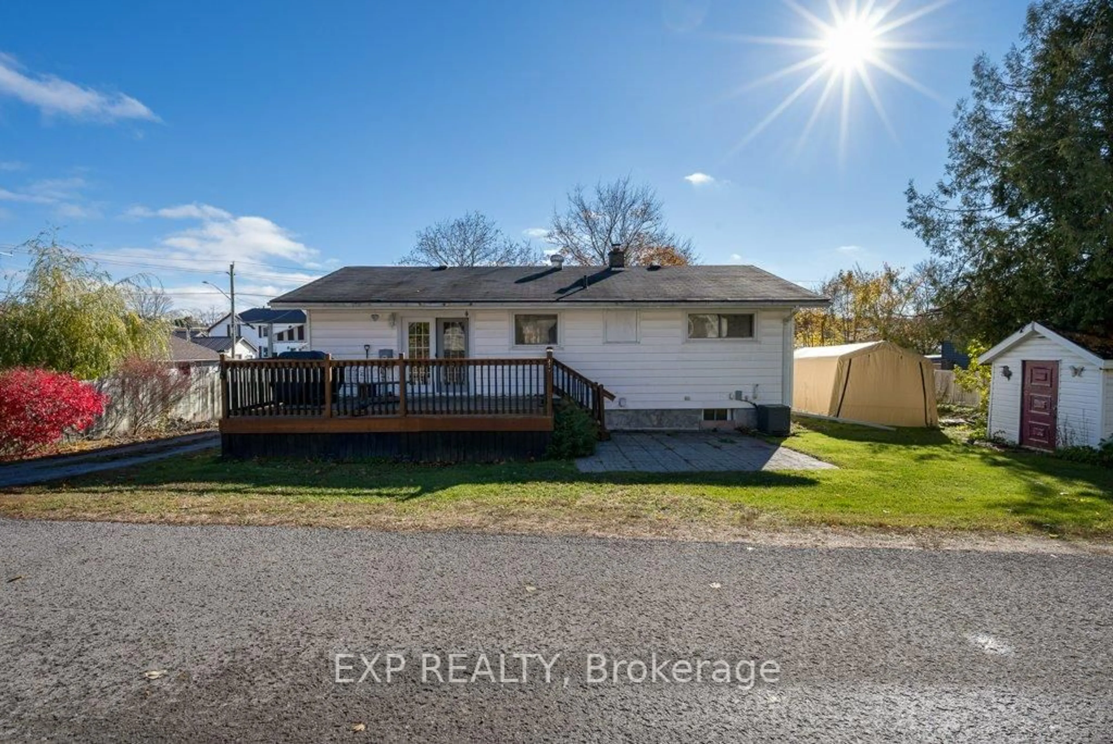 A pic from outside/outdoor area/front of a property/back of a property/a pic from drone, street for 62 Kent St, Trent Hills Ontario K0L 1L0